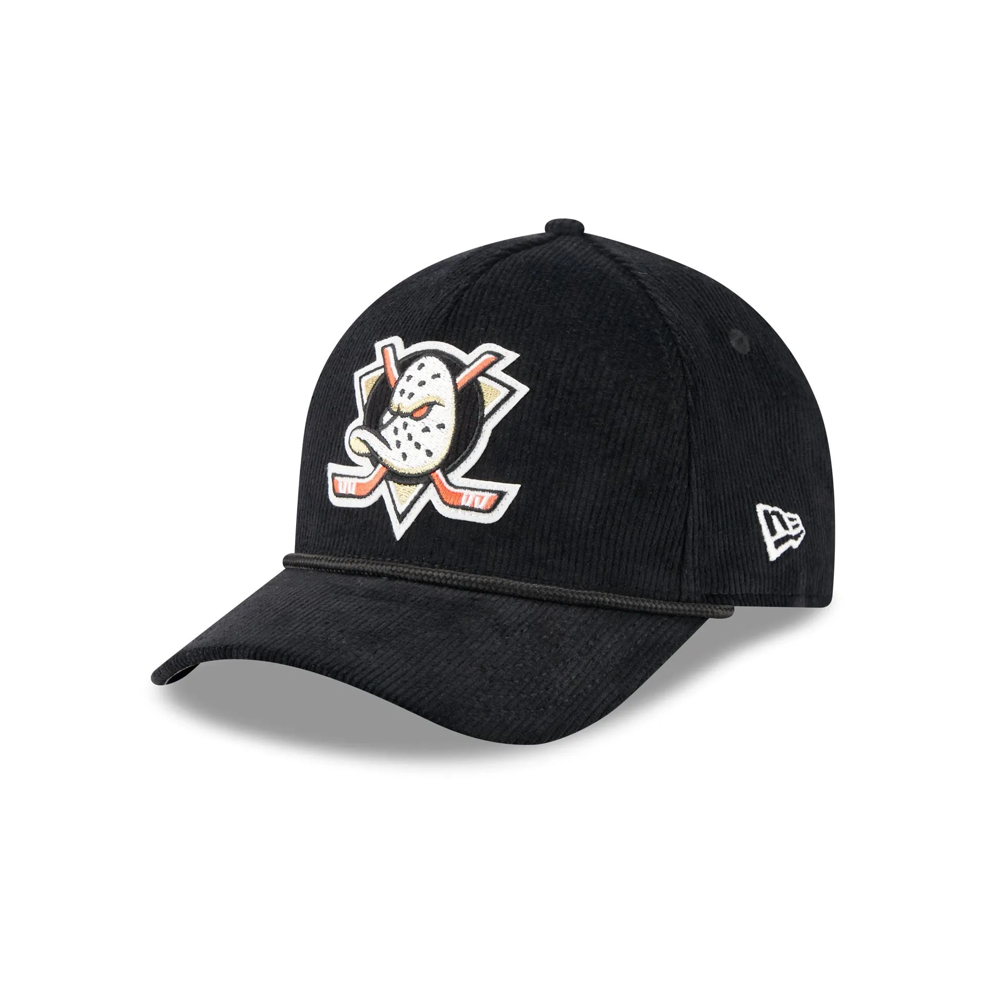 Anaheim Ducks Corduroy 9FORTY M-Crown A-Frame Snapback Hat sold by New Era