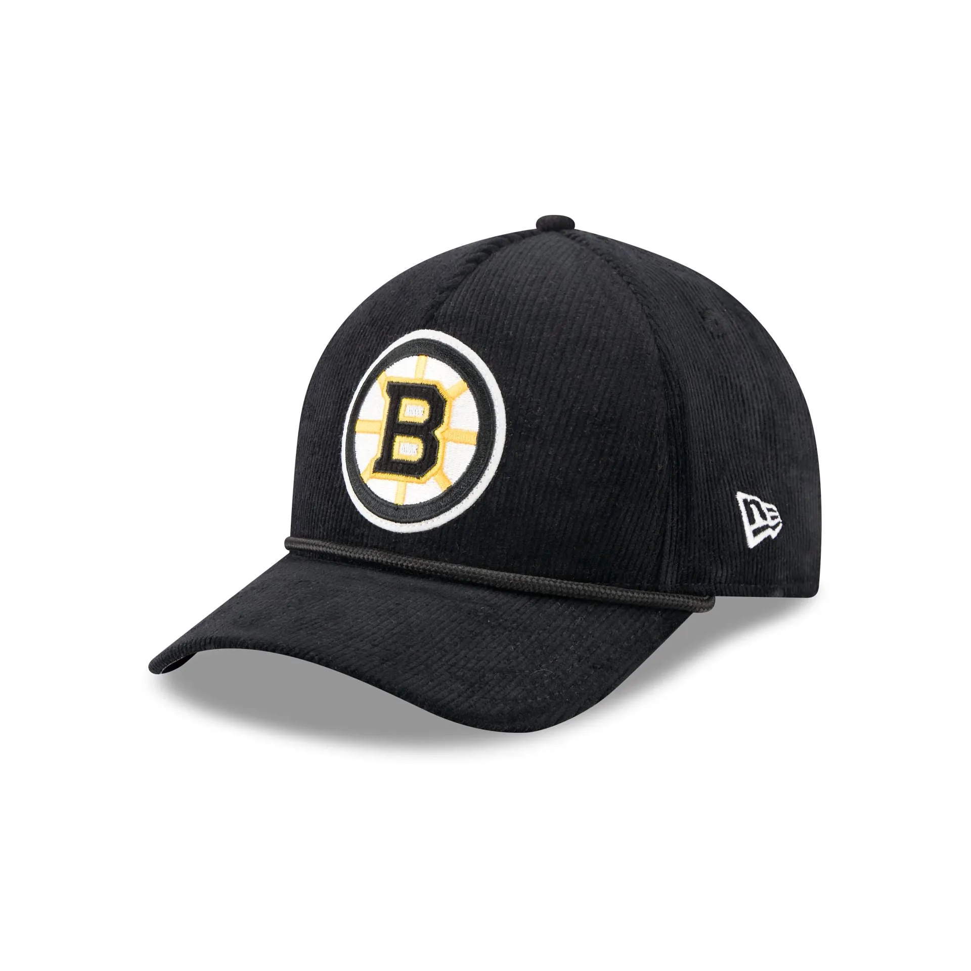Boston Bruins Corduroy 9FORTY M-Crown A-Frame Snapback Hat sold by New Era