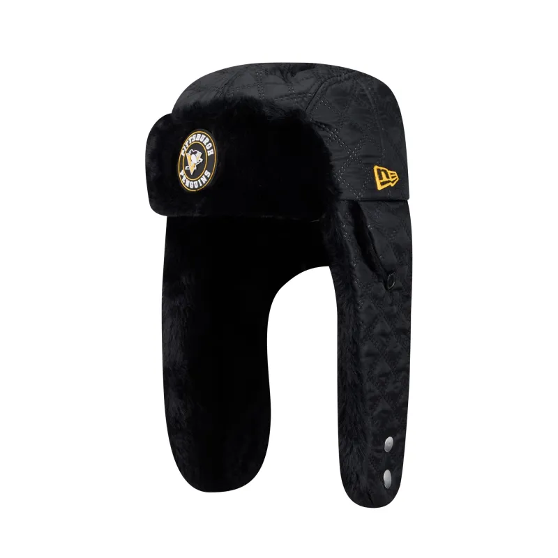 Boston Bruins Quilted Fashion Trapper Hat sold by New Era