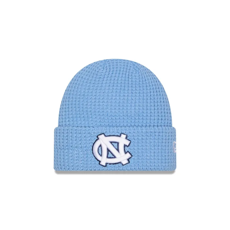 North Carolina Tar Heels Waffle Stitch Knit Beanie Hat sold by New Era