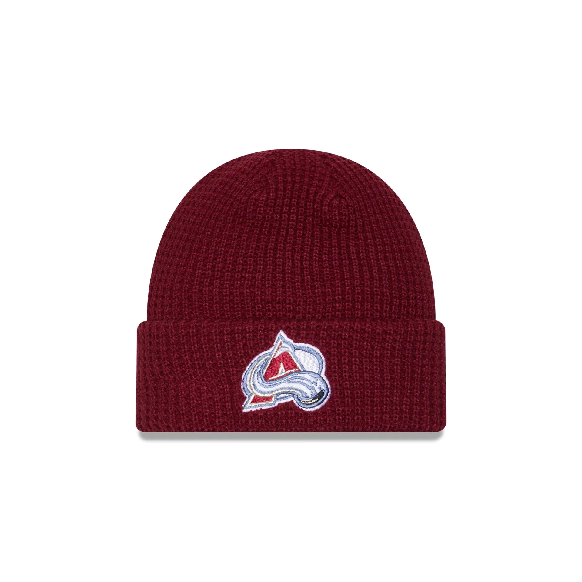 Colorado Avalanche Waffle Stitch Knit Beanie Hat sold by New Era