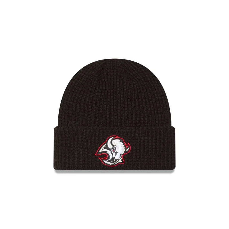 Buffalo Sabres Alternate Waffle Stitch Knit Beanie Hat sold by New Era