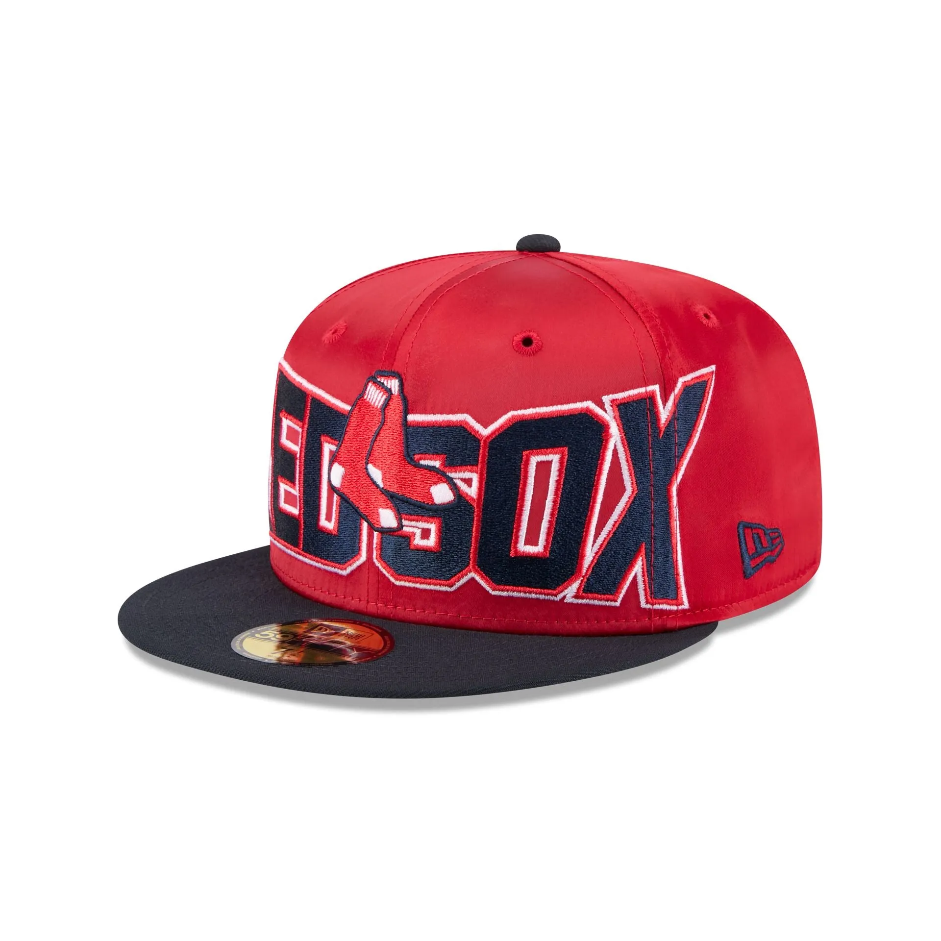 Boston Red Sox Bold Satin 59FIFTY Fitted Hat sold by New Era