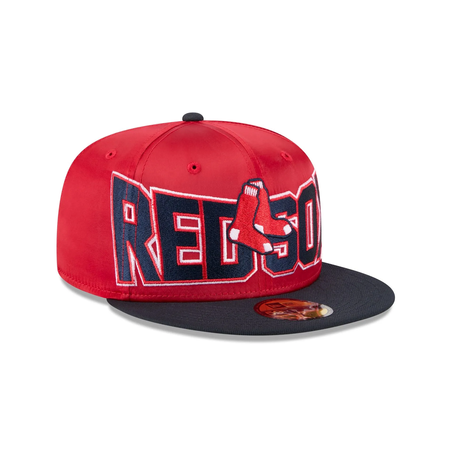 Boston Red Sox Bold Satin 59FIFTY Fitted Hat sold by New Era product image thumbnail 3