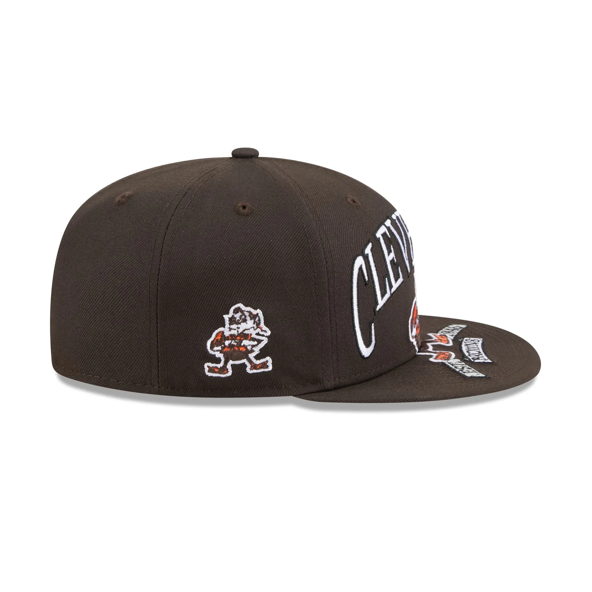 Cleveland Browns Oversized 59FIFTY Fitted Hat sold by New Era product image thumbnail 4