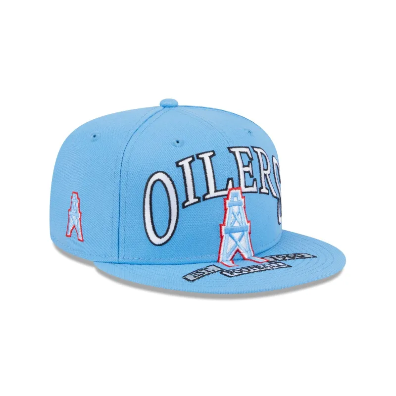 Oilers Oversized 59FIFTY Fitted Hat sold by New Era