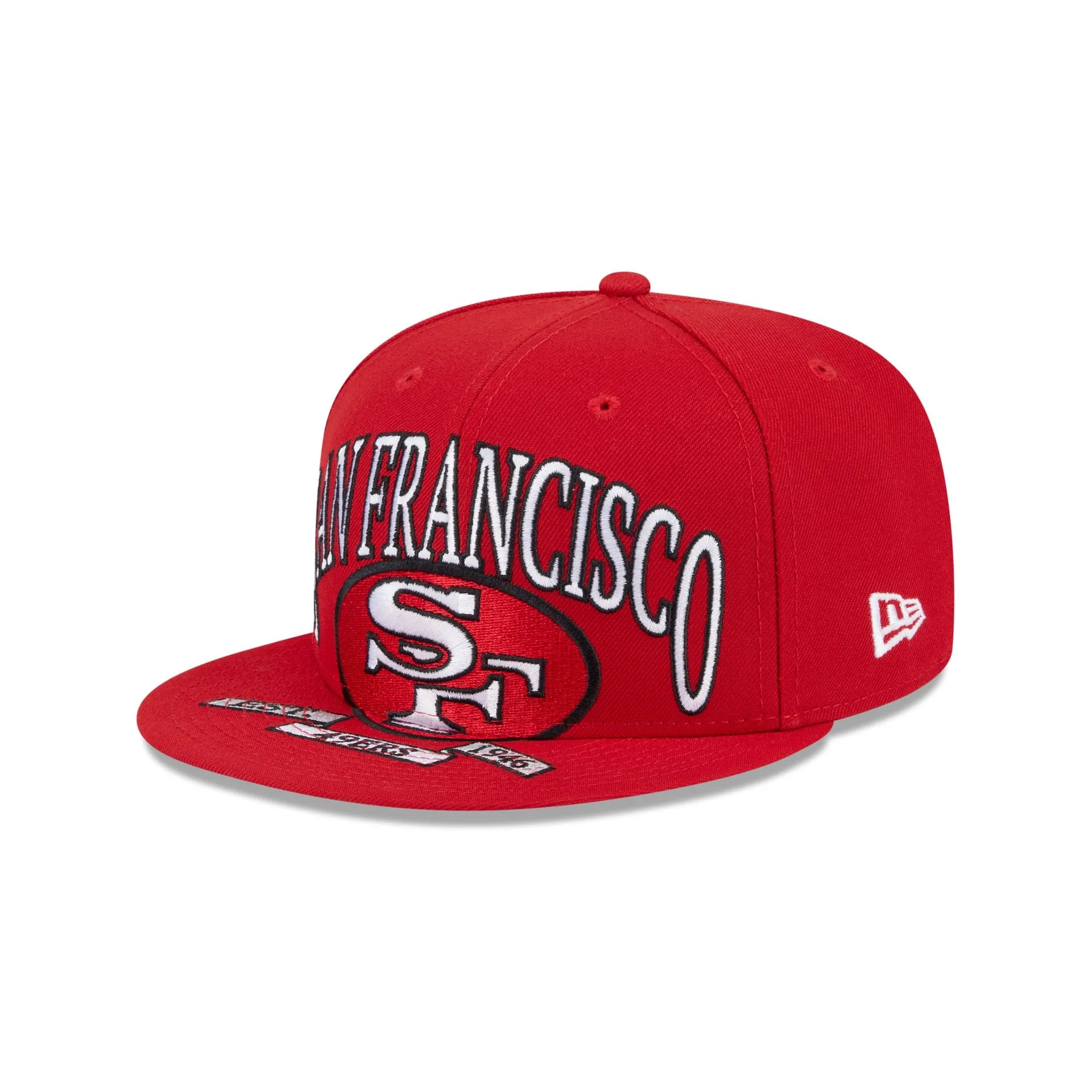 San Francisco 49ers Oversized 59FIFTY Fitted Hat sold by New Era product image thumbnail 3