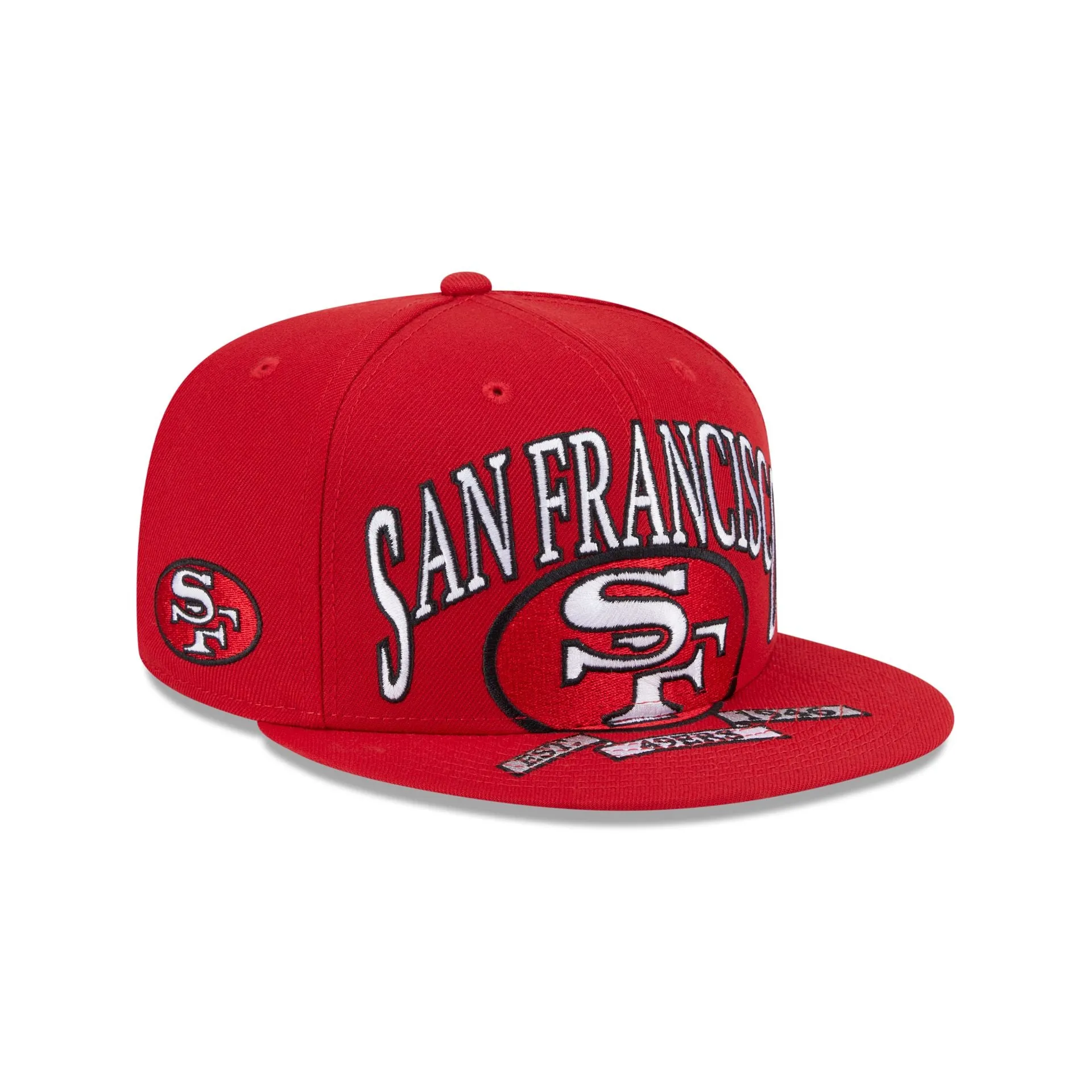 San Francisco 49ers Oversized 59FIFTY Fitted Hat sold by New Era