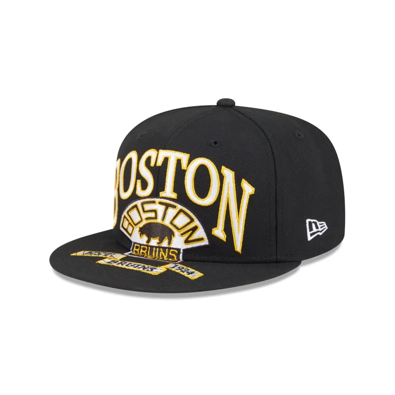 Boston Bruins Oversized 59FIFTY Fitted Hat sold by New Era