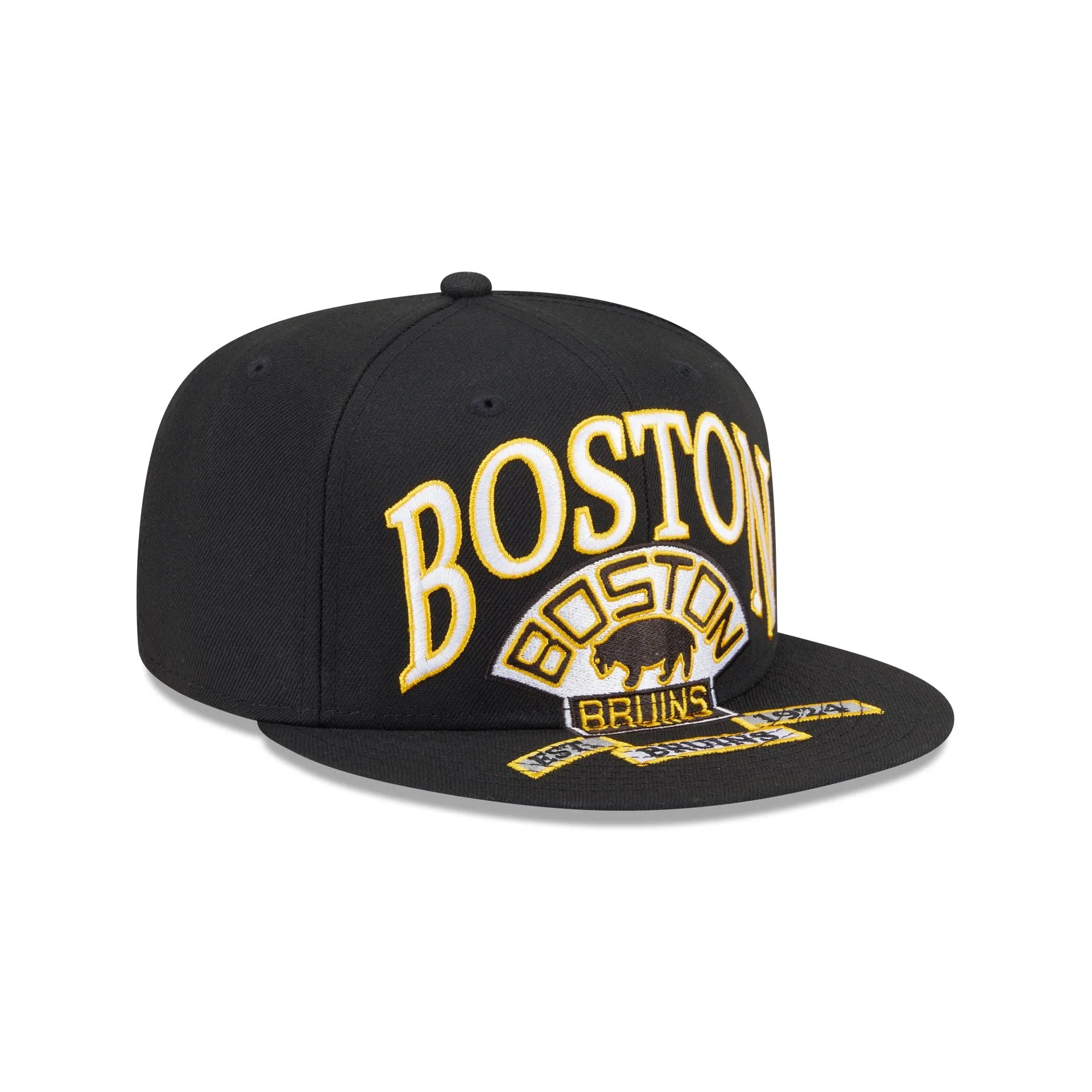 Boston Bruins Oversized 59FIFTY Fitted Hat sold by New Era product image thumbnail 3