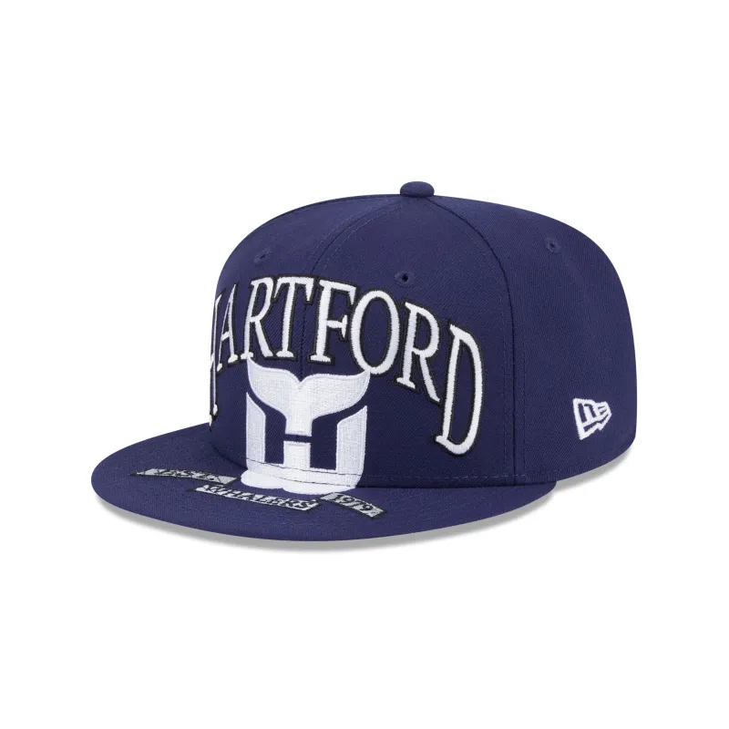 Hartford Whalers Oversized 59FIFTY Fitted Hat sold by New Era