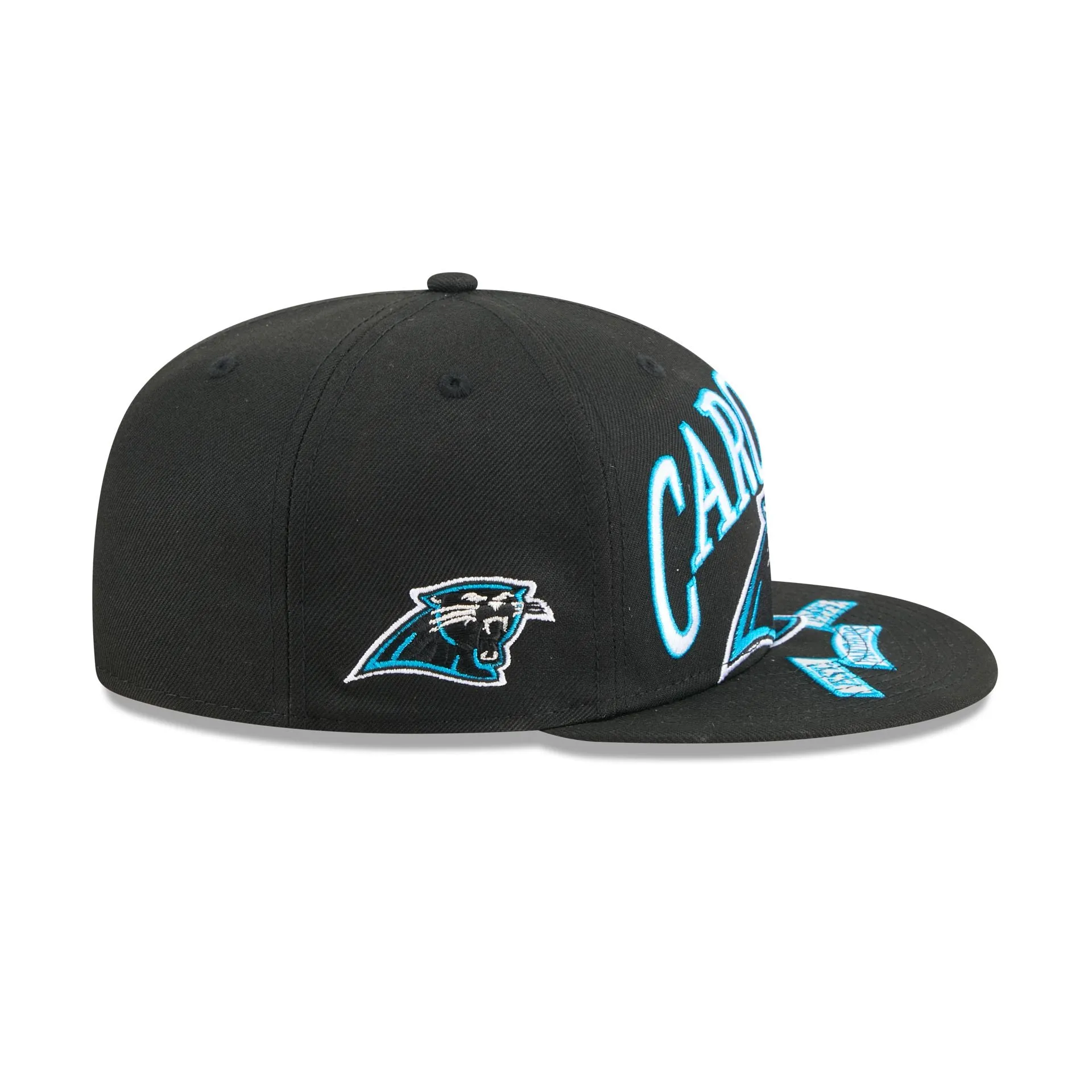 Carolina Panthers Oversized 59FIFTY Fitted Hat sold by New Era product image thumbnail 4