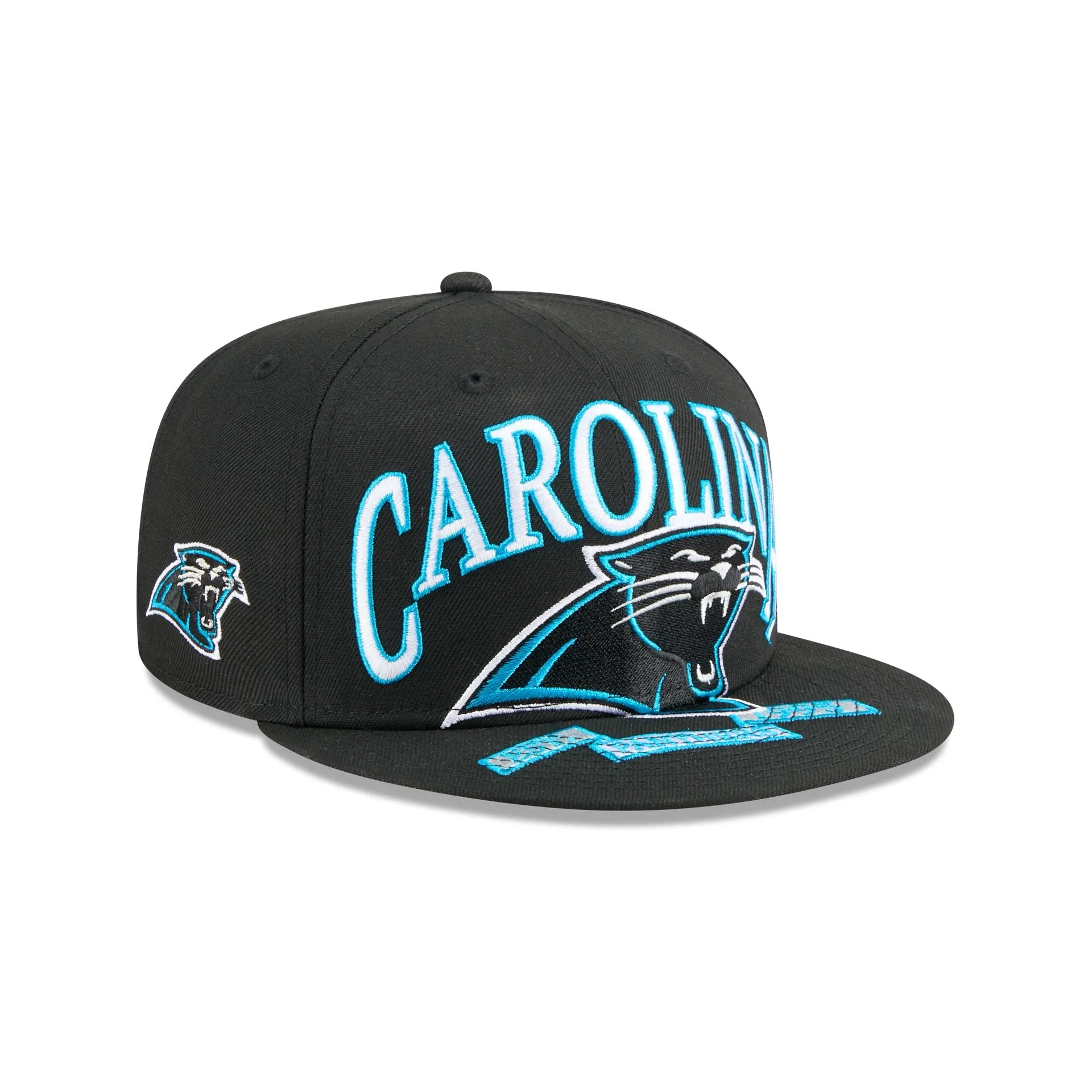 Carolina Panthers Oversized 59FIFTY Fitted Hat sold by New Era