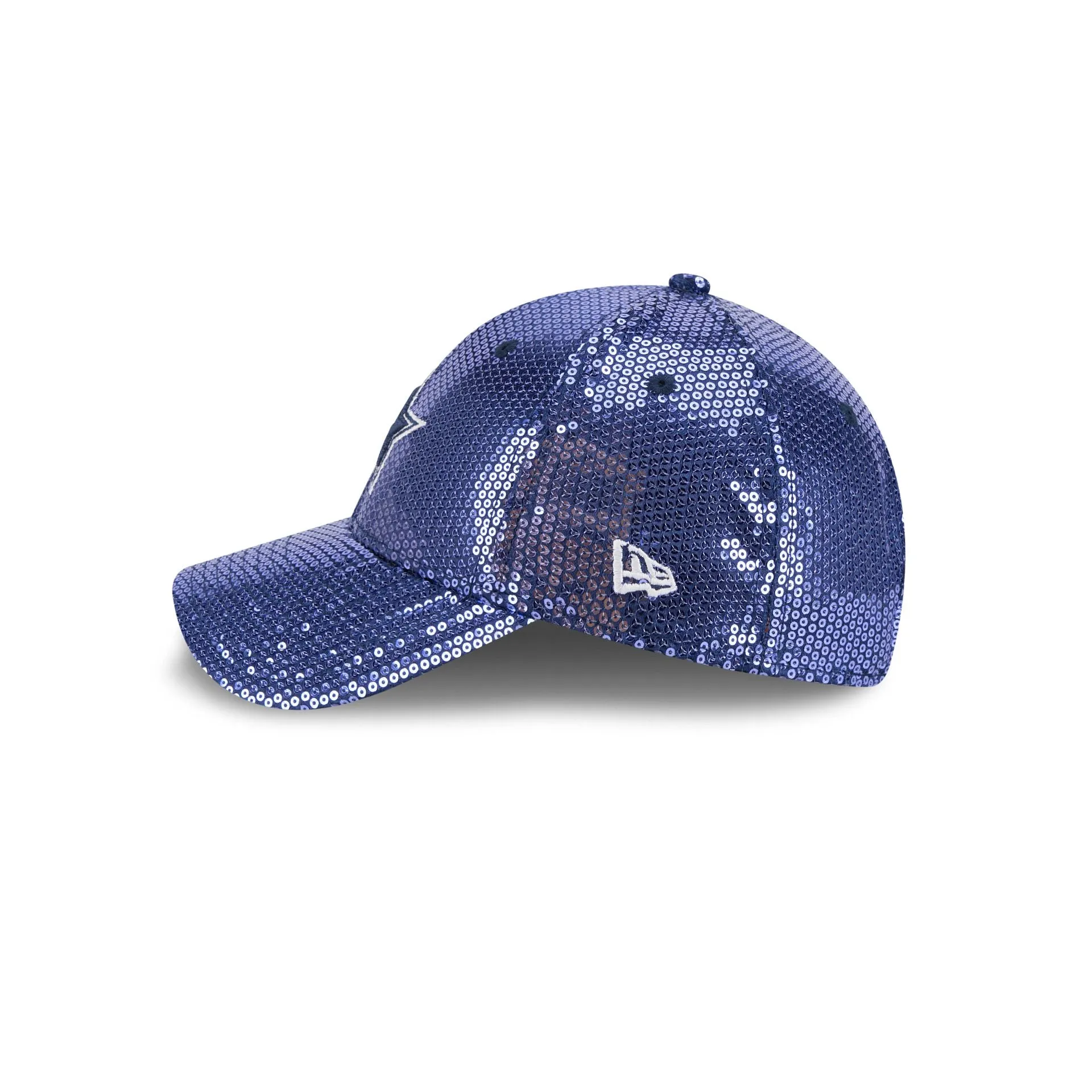 Dallas Cowboys Sequin Women's 9FORTY Adjustable Hat sold by New Era product image thumbnail 4