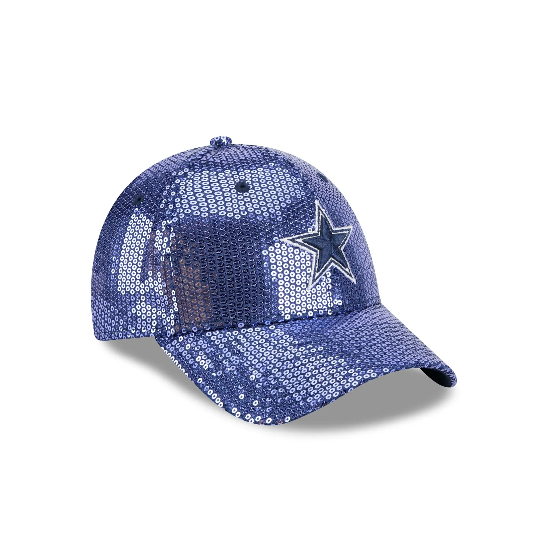 Dallas Cowboys Sequin Women's 9FORTY Adjustable Hat sold by New Era product image thumbnail 3