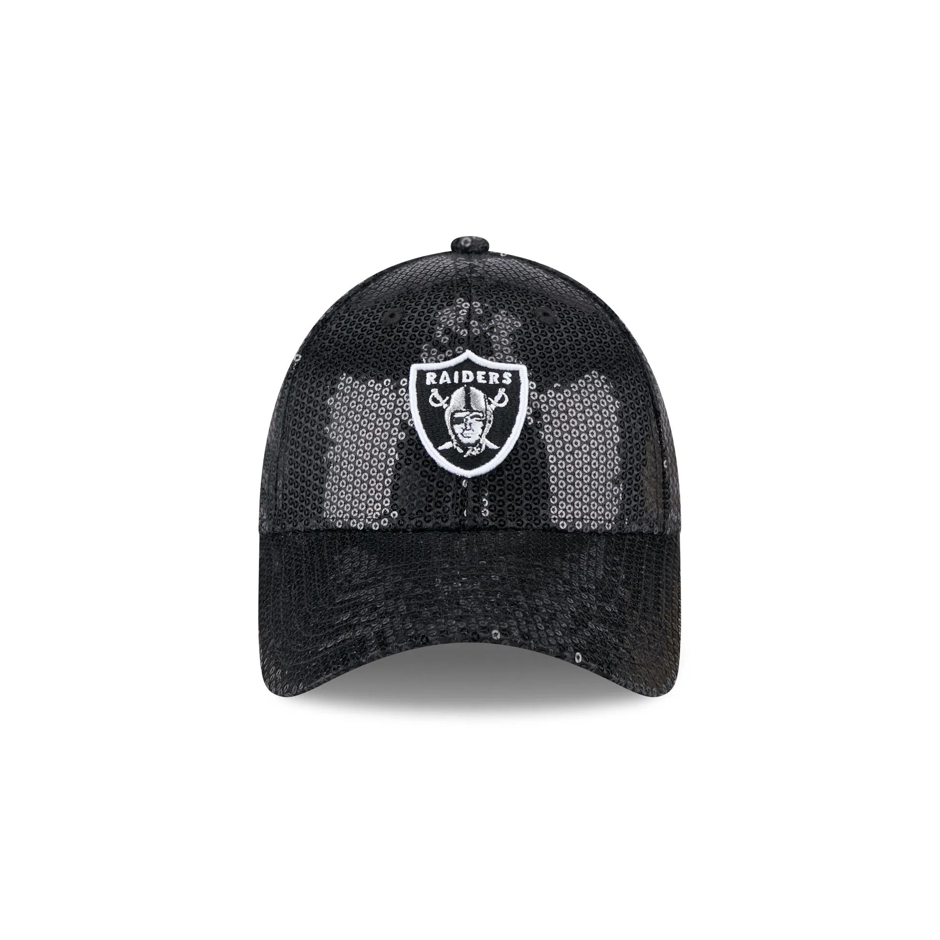 Las Vegas Raiders Sequin Women's 9FORTY Adjustable Hat sold by New Era product image thumbnail 2