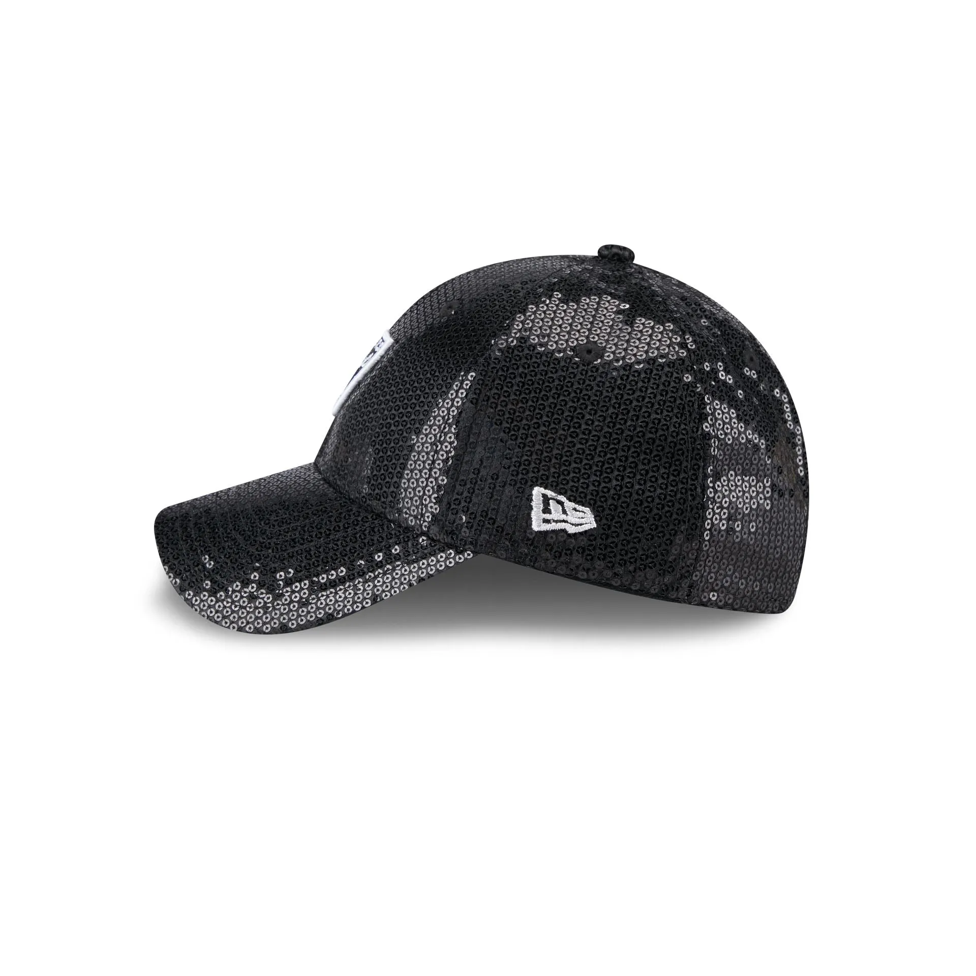 Las Vegas Raiders Sequin Women's 9FORTY Adjustable Hat sold by New Era product image thumbnail 4