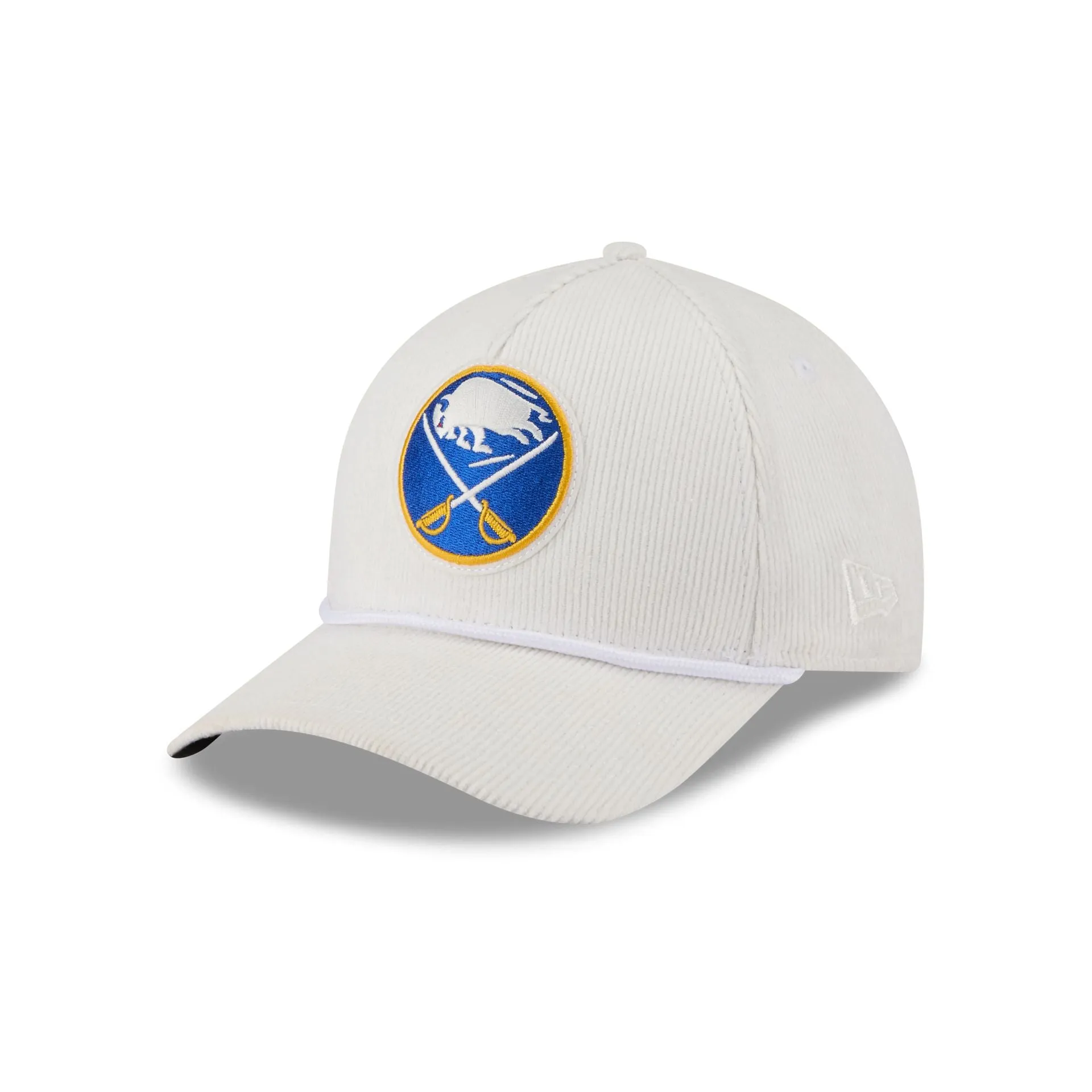 Buffalo Sabres Corduroy 9FORTY M-Crown A-Frame Snapback Hat sold by New Era