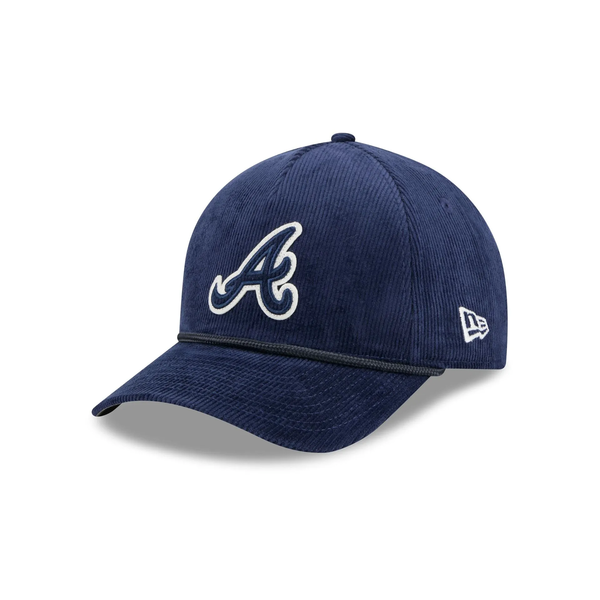 Atlanta Braves Corduroy 9FORTY M-Crown A-Frame Snapback Hat sold by New Era