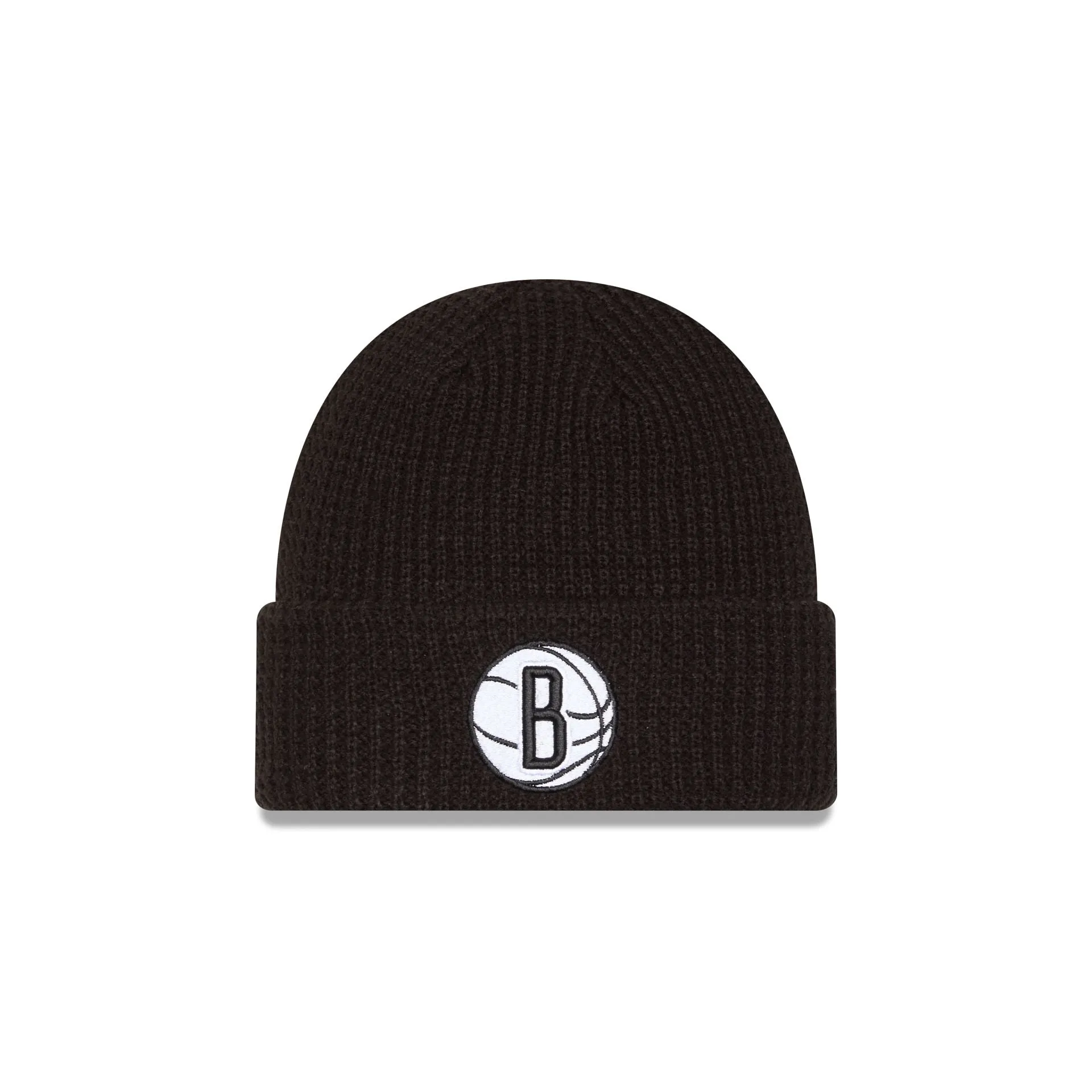 Brooklyn Nets Waffle Stitch Knit Beanie Hat sold by New Era