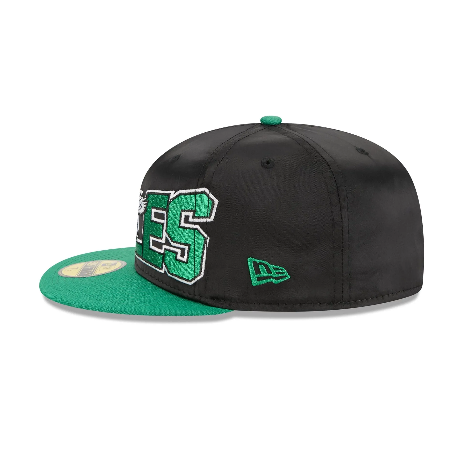 Philadelphia Eagles Bold Satin 59FIFTY Fitted Hat sold by New Era product image thumbnail 4