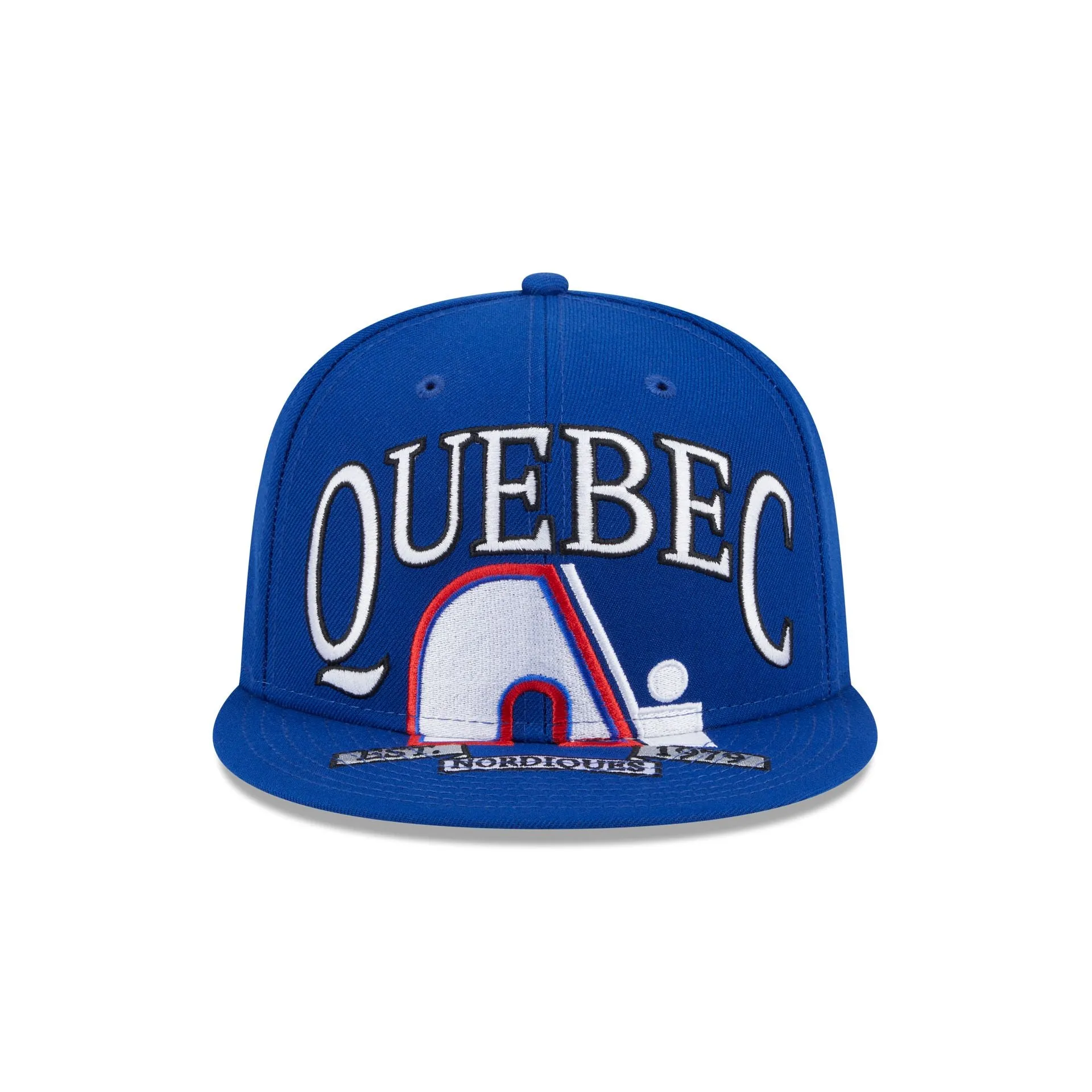 Quebec Nordiques Oversized 59FIFTY Fitted Hat sold by New Era product image thumbnail 2