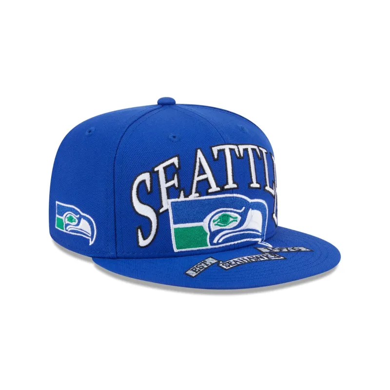 Seattle Seahawks Oversized 59FIFTY Fitted Hat sold by New Era