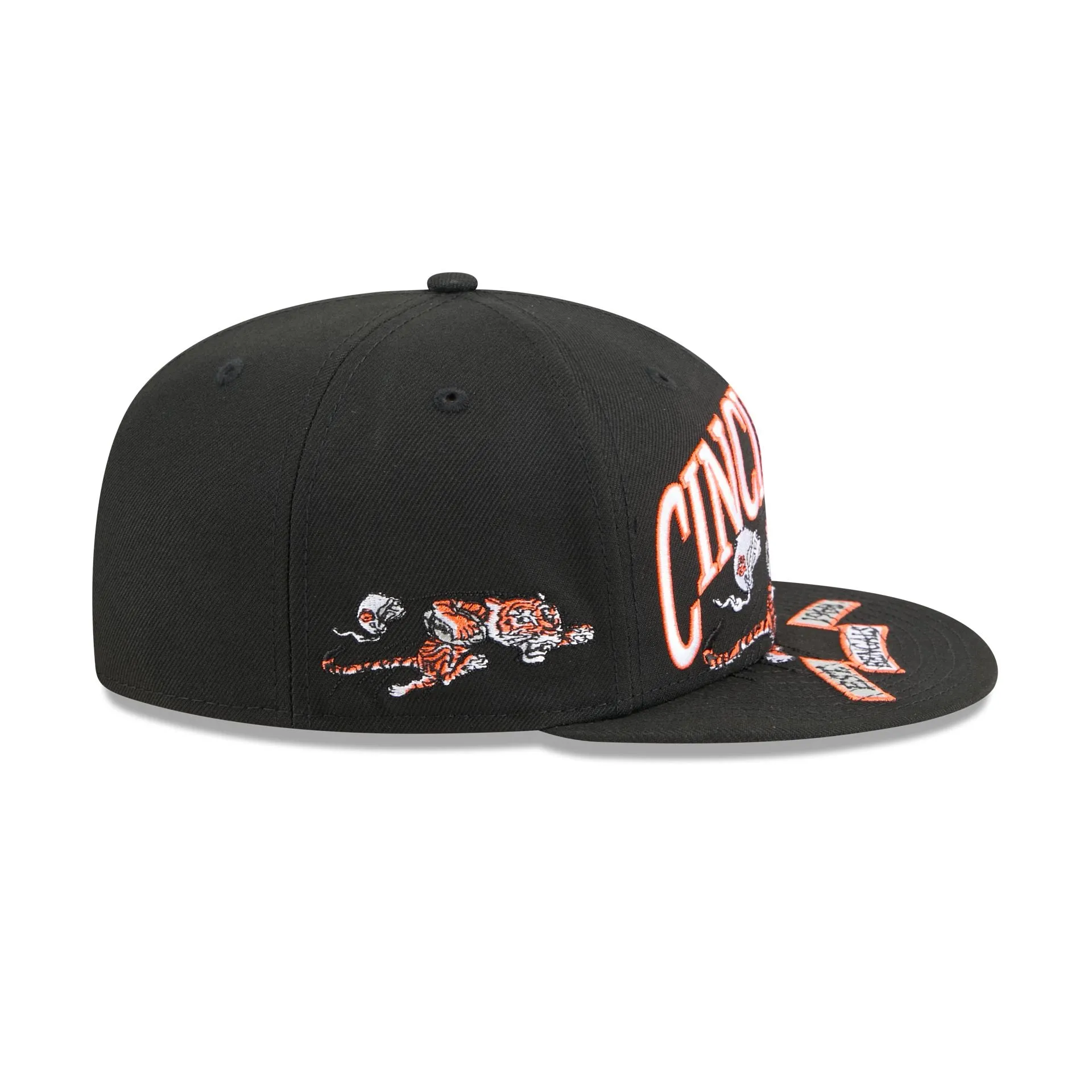 Cincinnati Bengals Oversized 59FIFTY Fitted Hat sold by New Era product image thumbnail 4