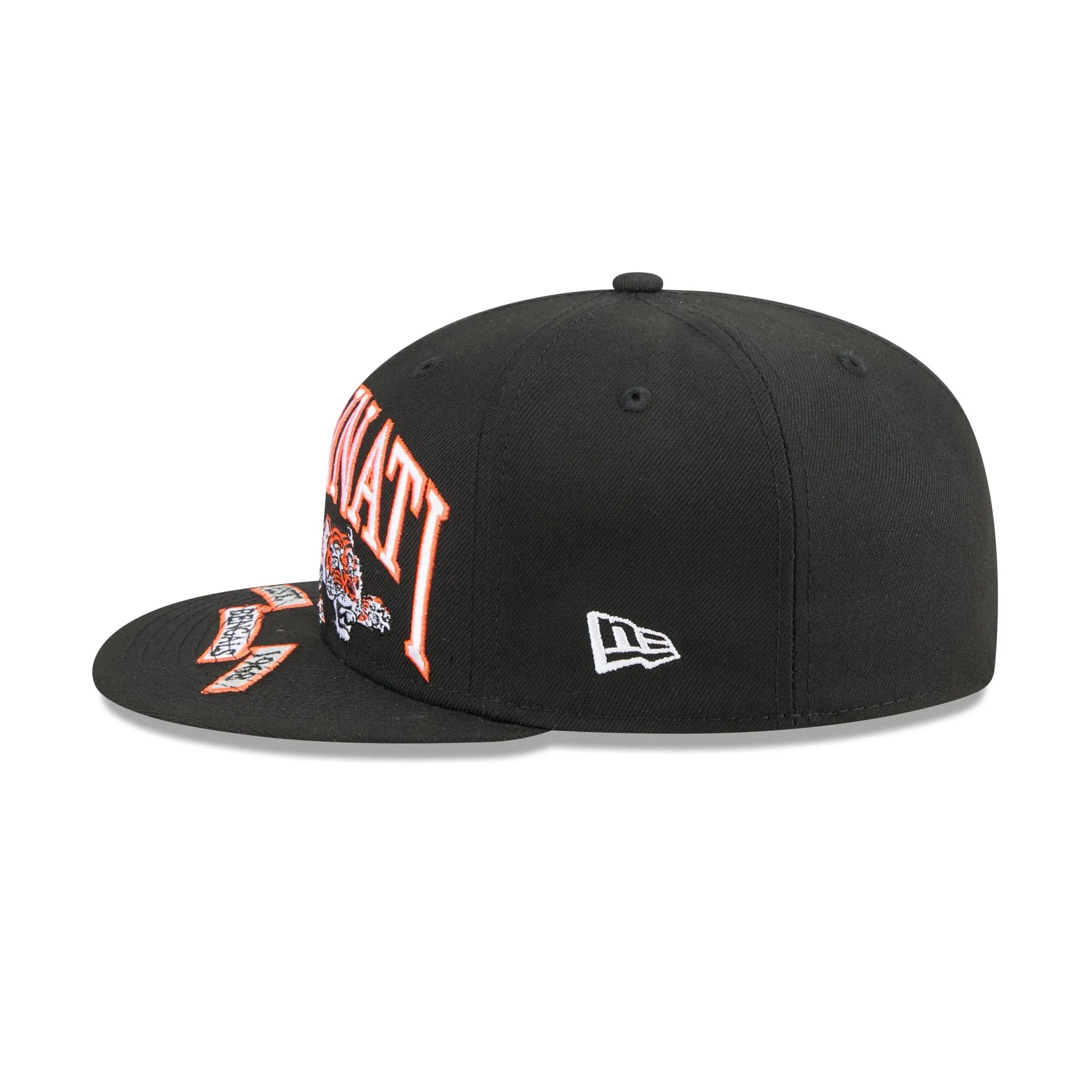 Cincinnati Bengals Oversized 59FIFTY Fitted Hat sold by New Era product image thumbnail 5