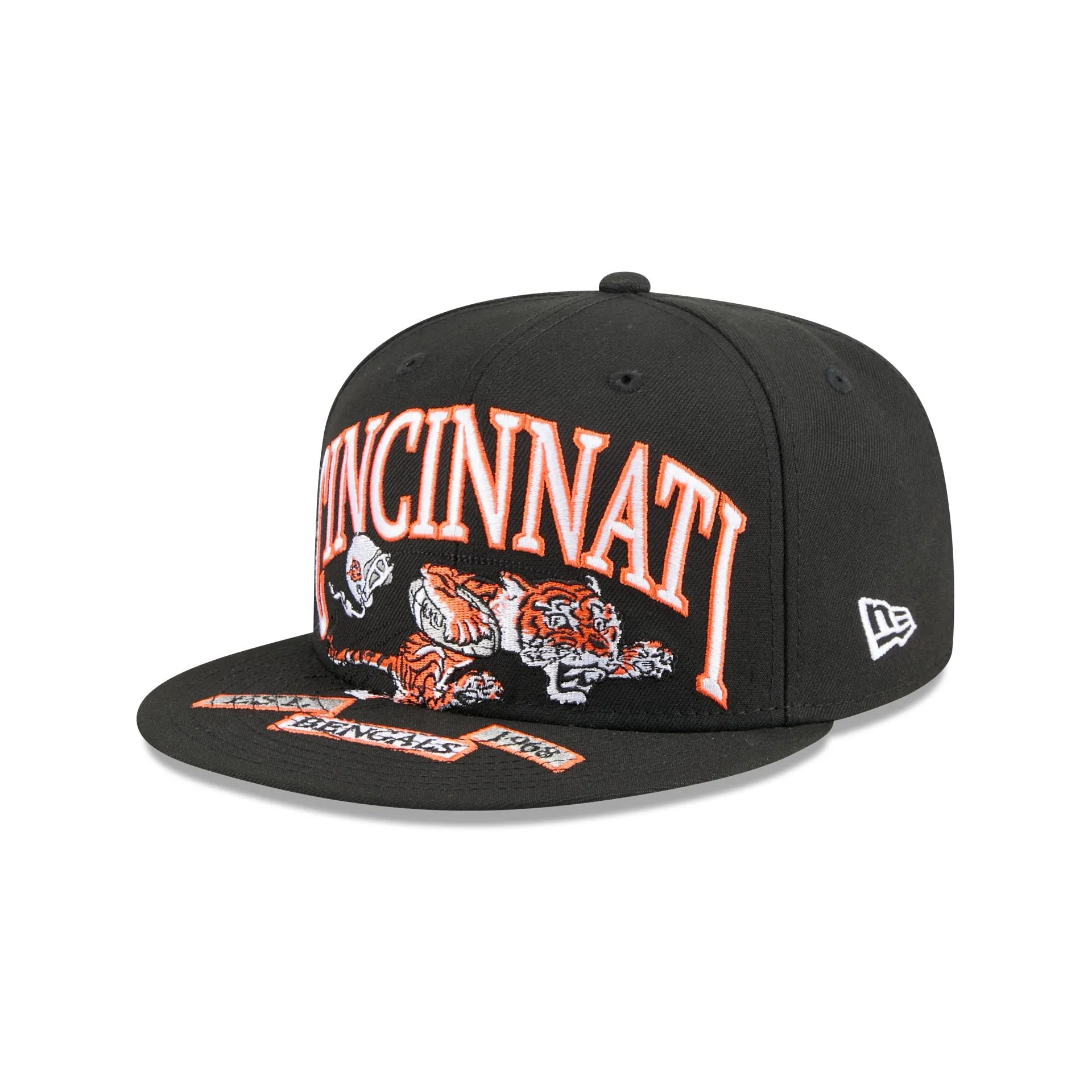 Cincinnati Bengals Oversized 59FIFTY Fitted Hat sold by New Era product image thumbnail 3