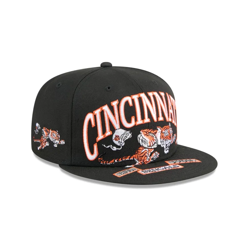 Cincinnati Bengals Oversized 59FIFTY Fitted Hat sold by New Era