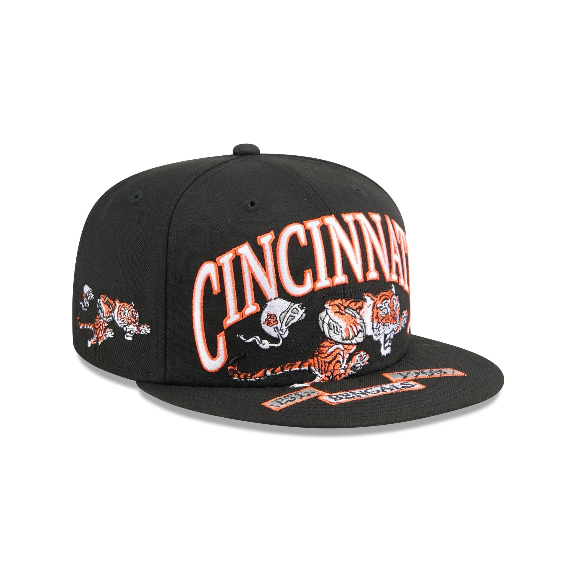 Cincinnati Bengals Oversized 59FIFTY Fitted Hat sold by New Era