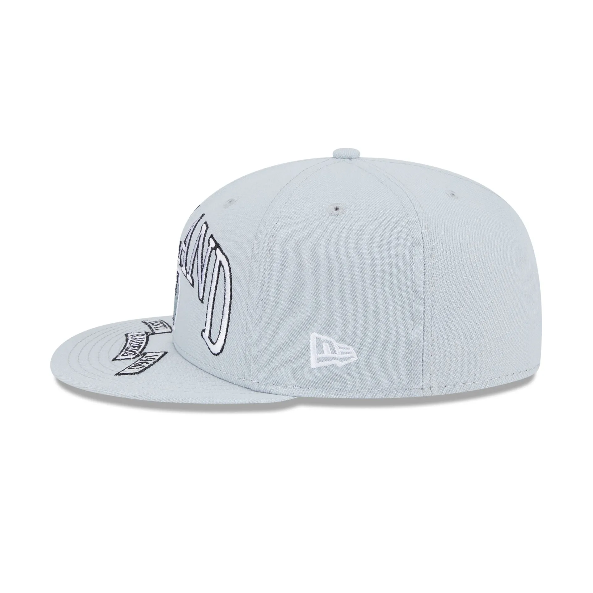 Las Vegas Raiders Oversized 59FIFTY Fitted Hat sold by New Era product image thumbnail 5