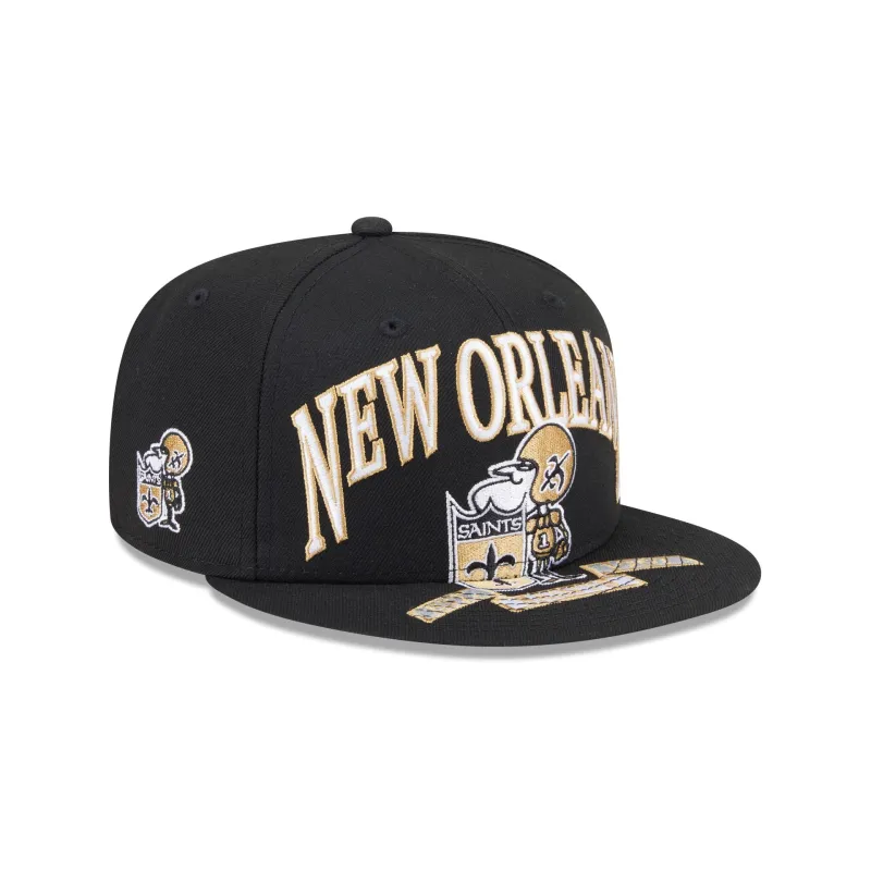 New Orleans Saints Oversized 59FIFTY Fitted Hat sold by New Era