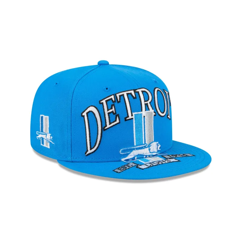Detroit Lions Oversized 59FIFTY Fitted Hat sold by New Era
