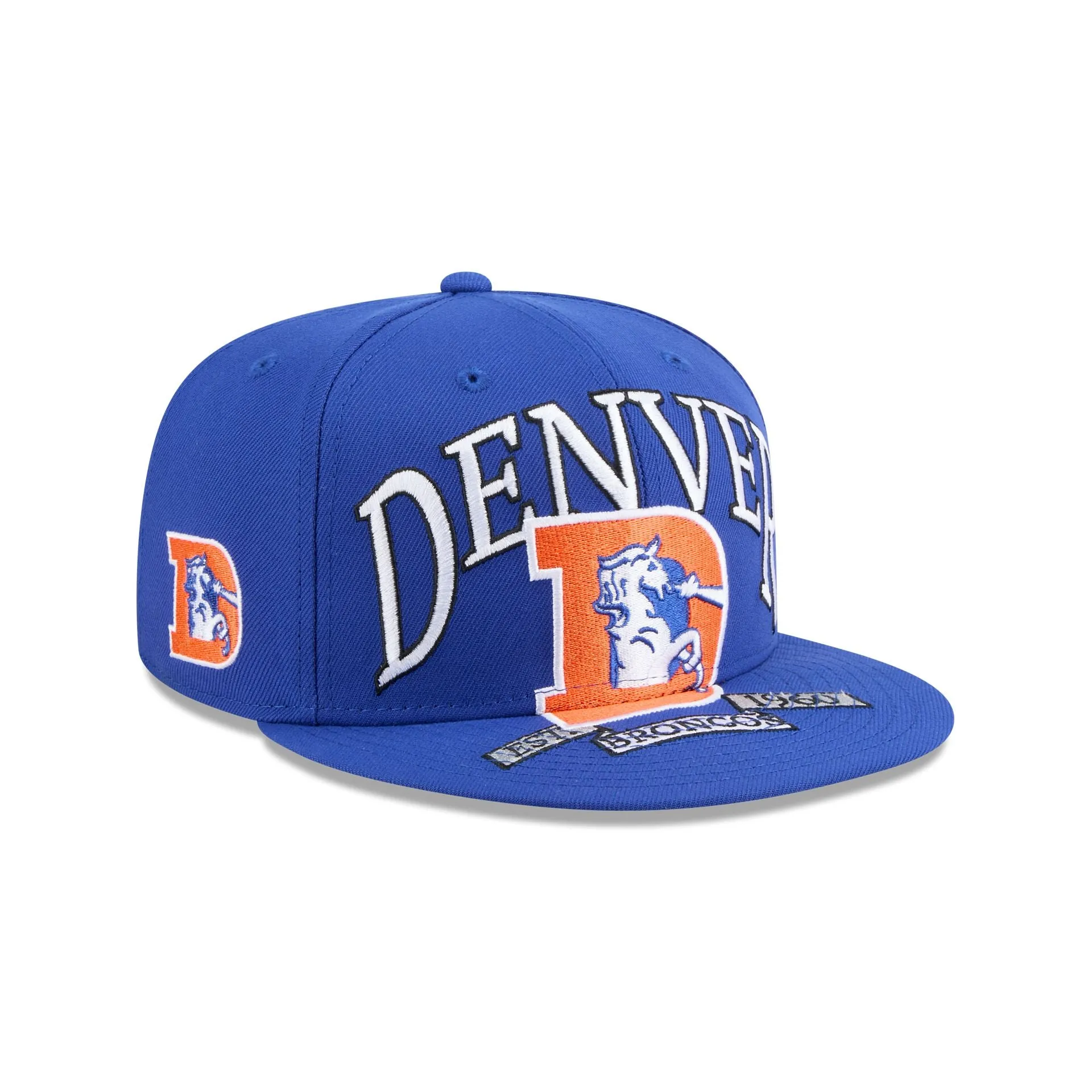 Denver Broncos Oversized 59FIFTY Fitted Hat sold by New Era