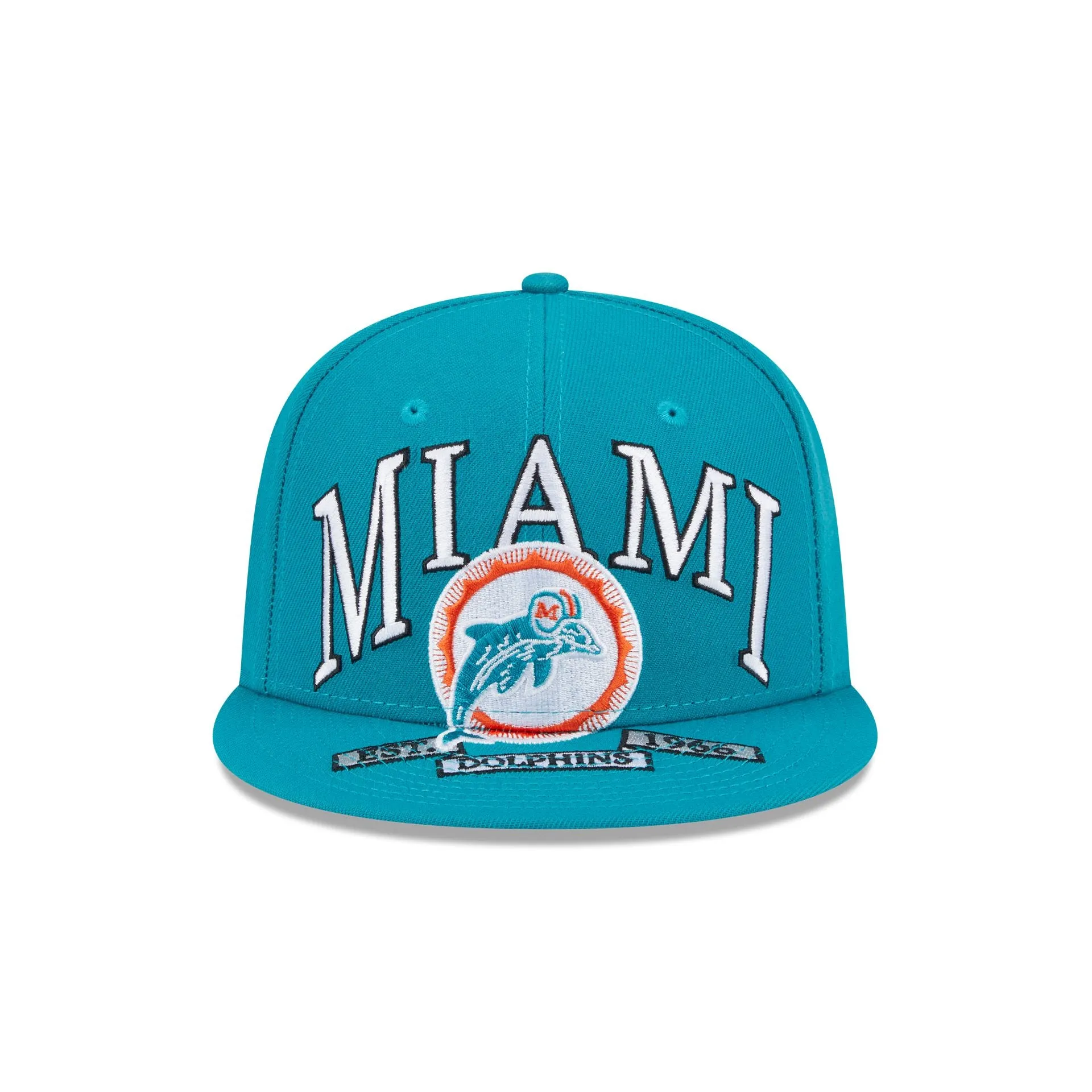 Miami Dolphins Oversized 59FIFTY Fitted Hat sold by New Era product image thumbnail 2