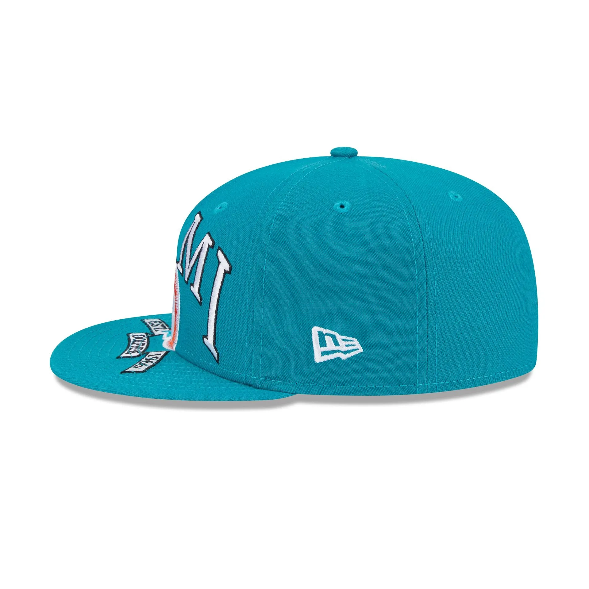 Miami Dolphins Oversized 59FIFTY Fitted Hat sold by New Era product image thumbnail 5