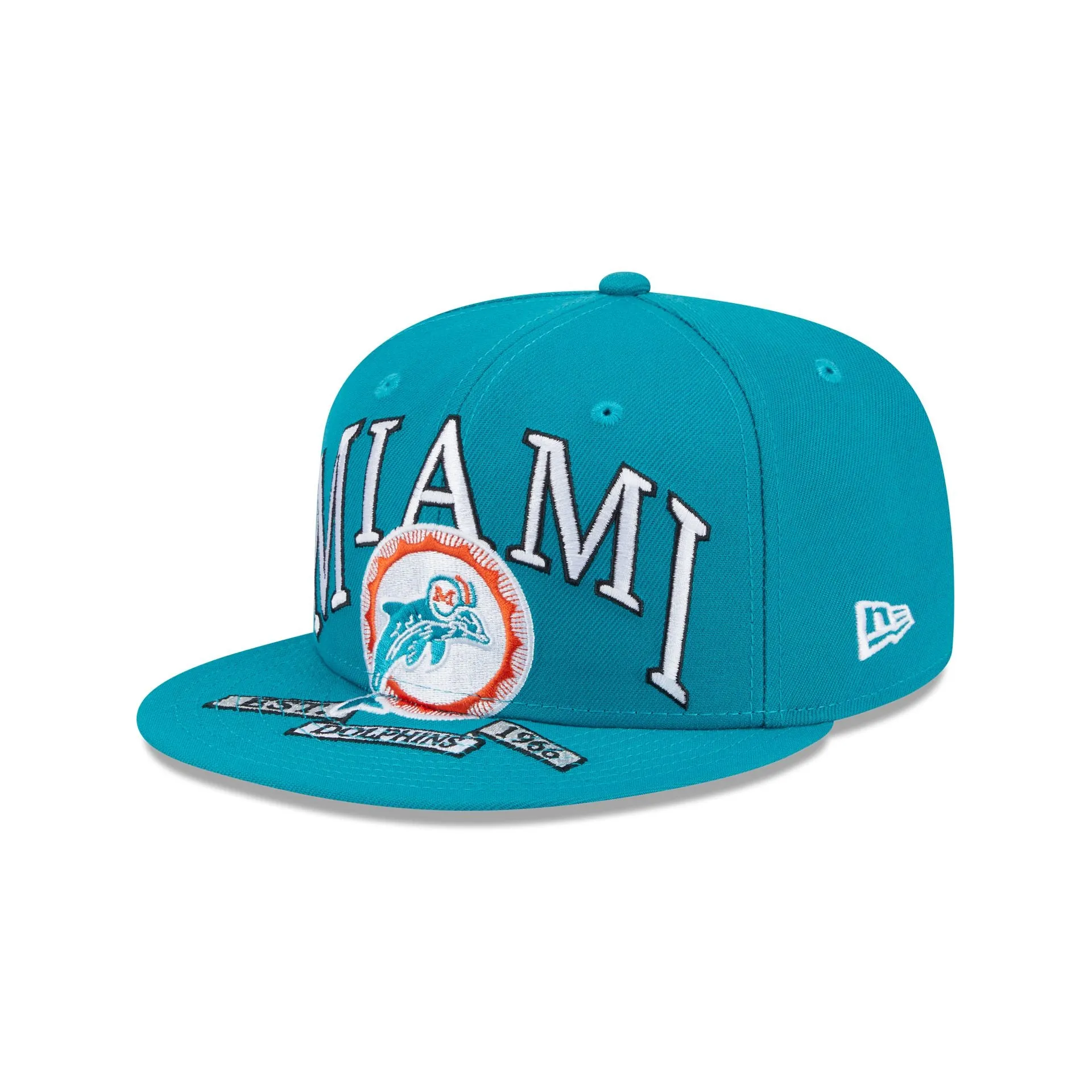 Miami Dolphins Oversized 59FIFTY Fitted Hat sold by New Era product image thumbnail 3