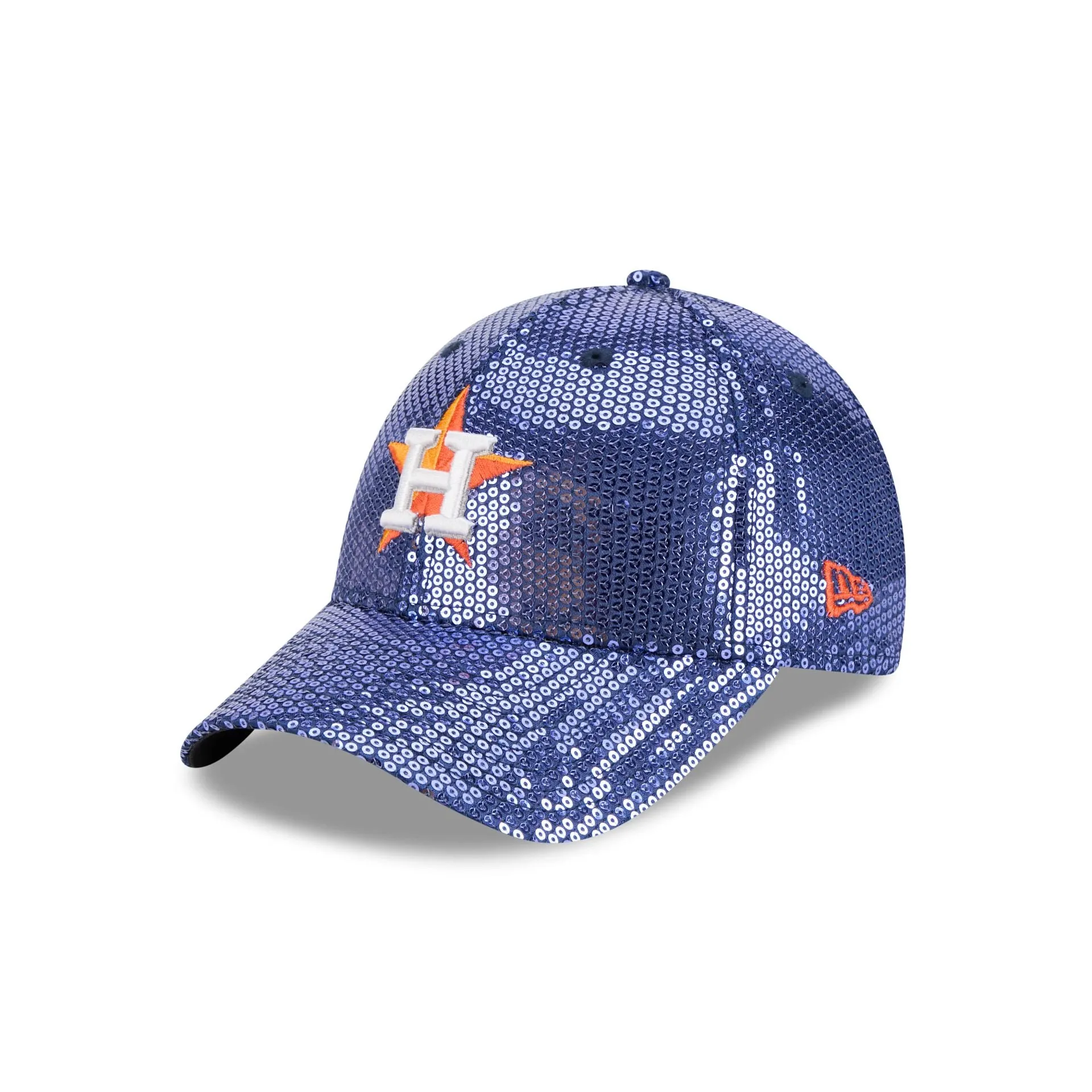 Houston Astros Sequin Women's 9FORTY Adjustable Hat sold by New Era