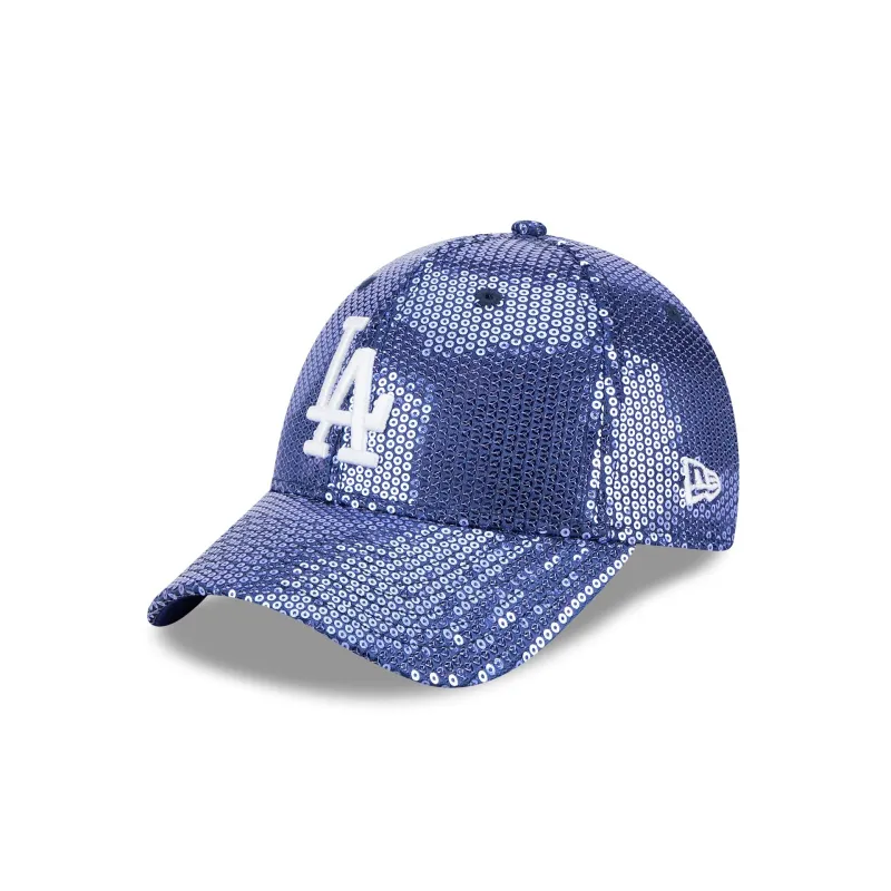 Los Angeles Dodgers Sequin Women's 9FORTY Adjustable Hat sold by New Era