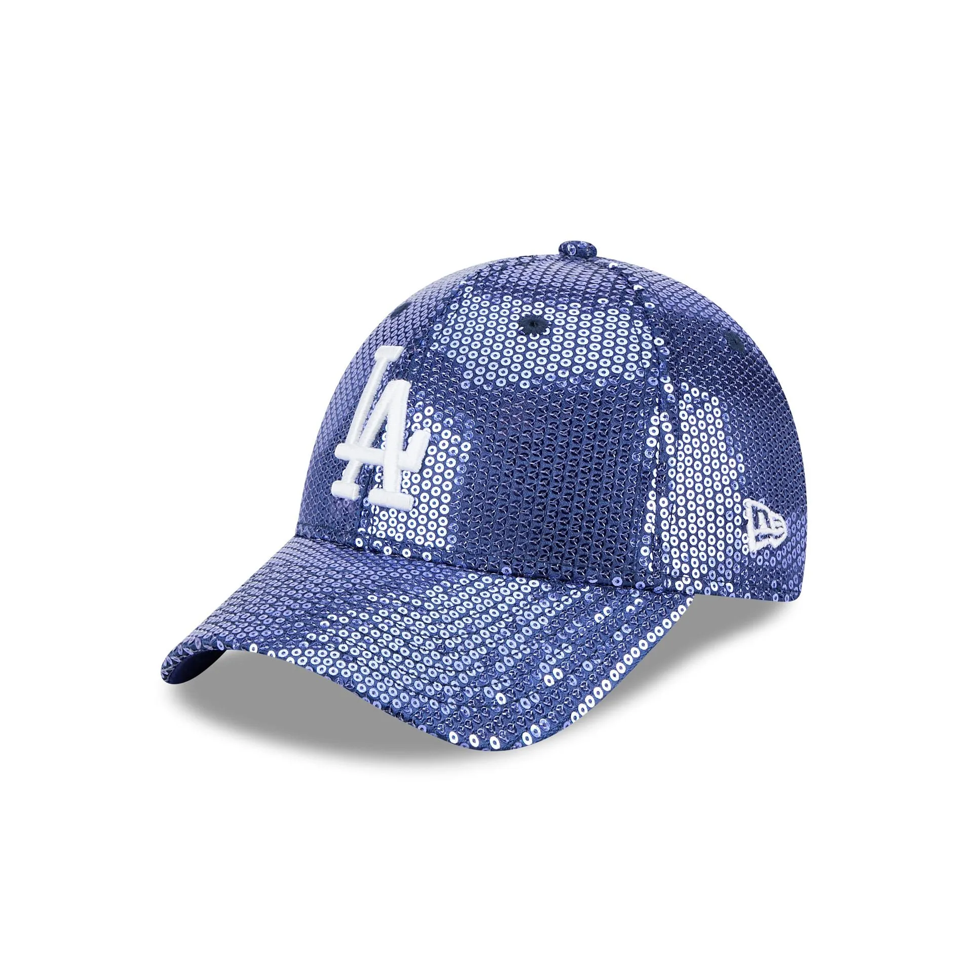 Los Angeles Dodgers Sequin Women's 9FORTY Adjustable Hat sold by New Era