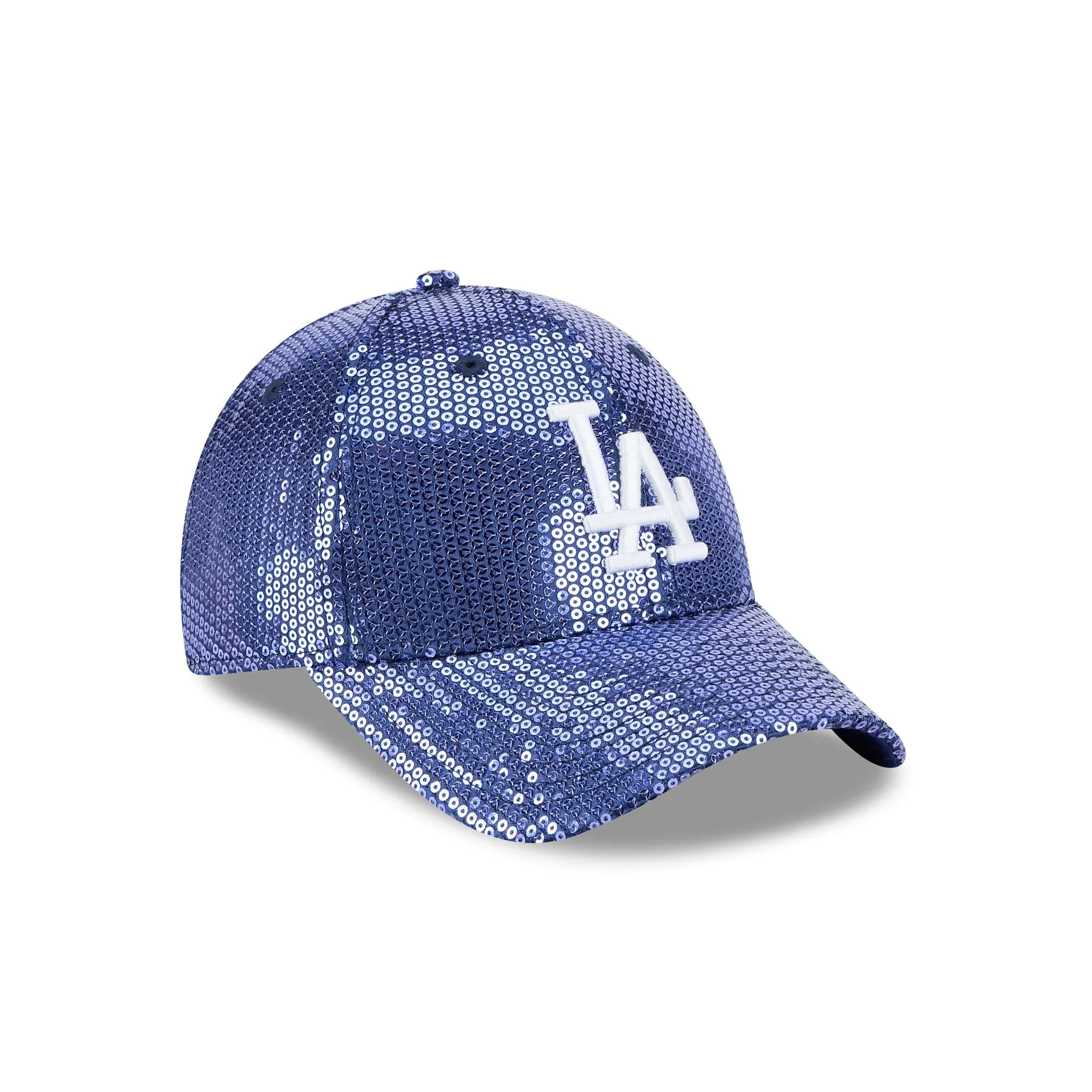Los Angeles Dodgers Sequin Women's 9FORTY Adjustable Hat sold by New Era product image thumbnail 3