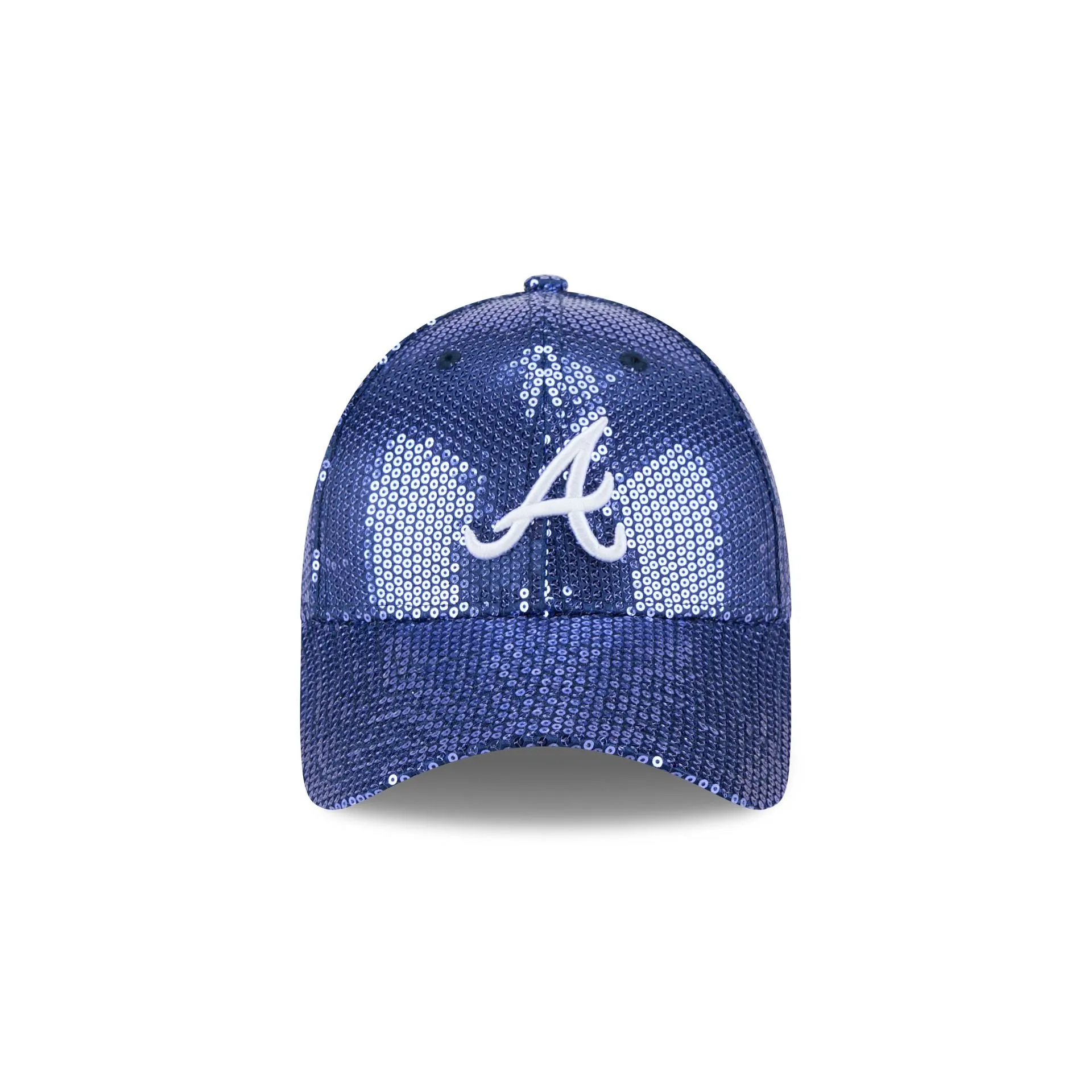 Atlanta Braves Sequin Women's 9FORTY Adjustable Hat sold by New Era product image thumbnail 2