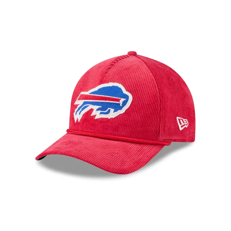 Buffalo Bills Corduroy 9FORTY M-Crown A-Frame Snapback Hat sold by New Era