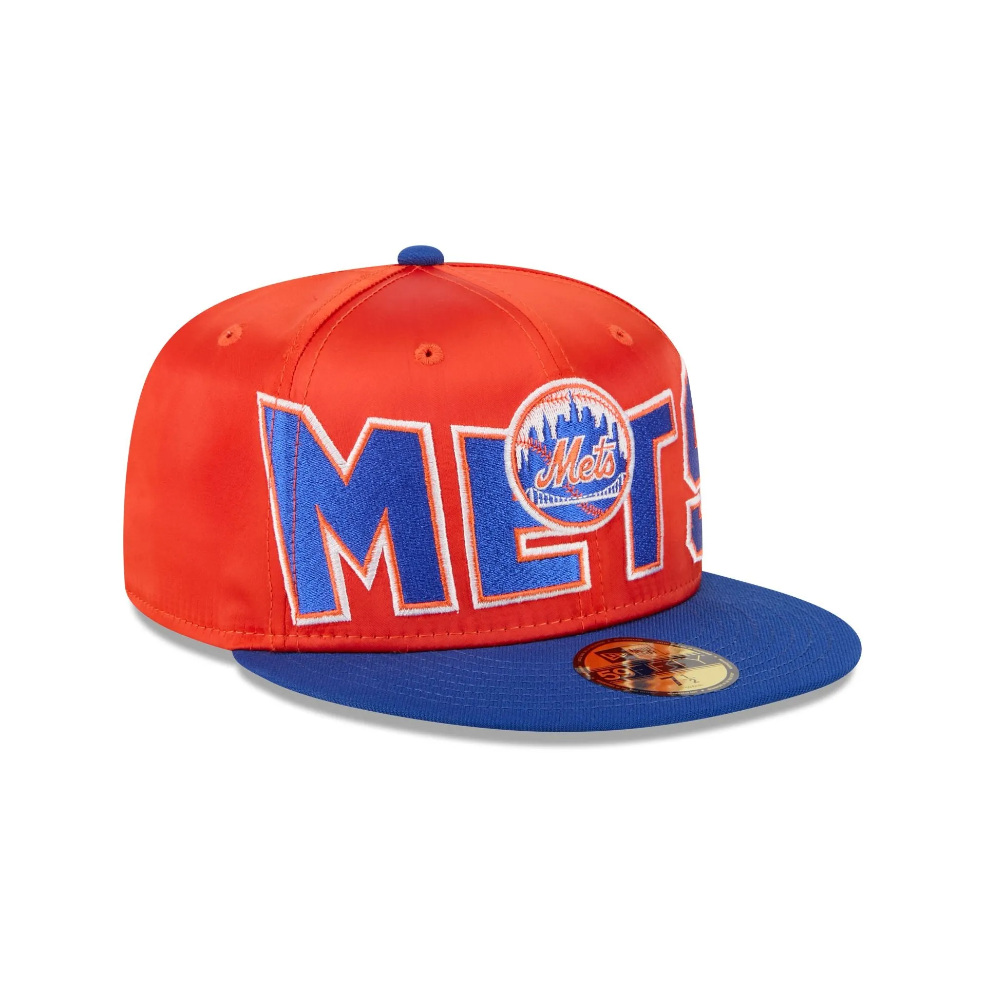New York Mets Bold Satin 59FIFTY Fitted Hat sold by New Era product image thumbnail 3