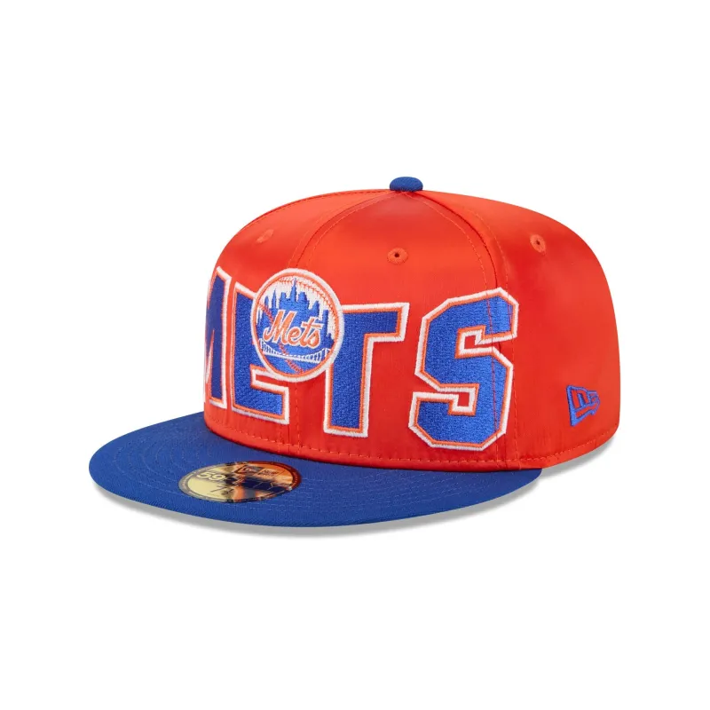 New York Mets Bold Satin 59FIFTY Fitted Hat sold by New Era