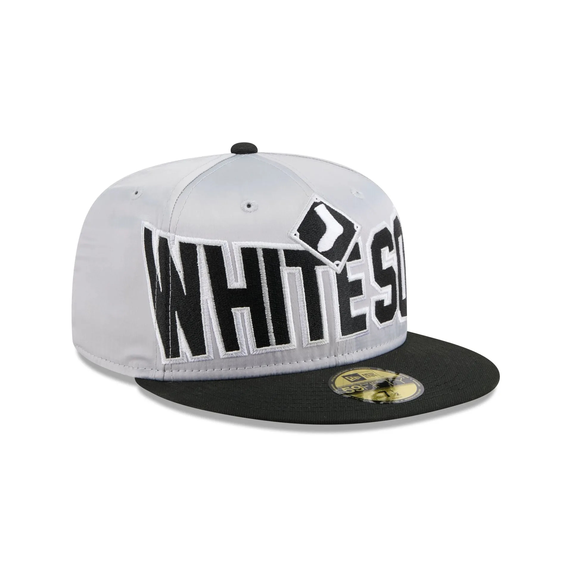 Chicago White Sox Bold Satin 59FIFTY Fitted Hat sold by New Era product image thumbnail 3