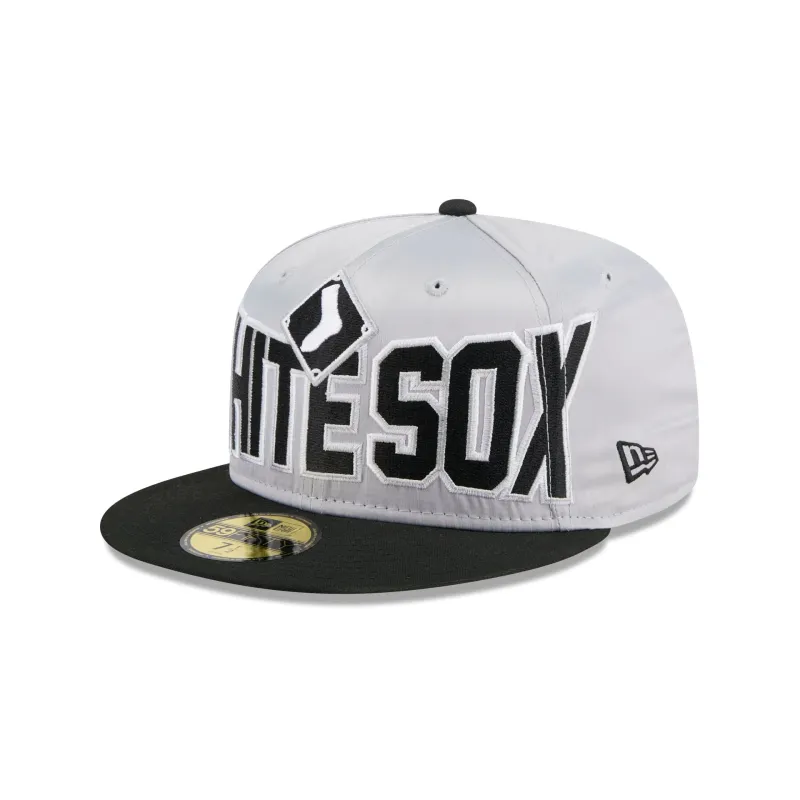 Chicago White Sox Bold Satin 59FIFTY Fitted Hat sold by New Era
