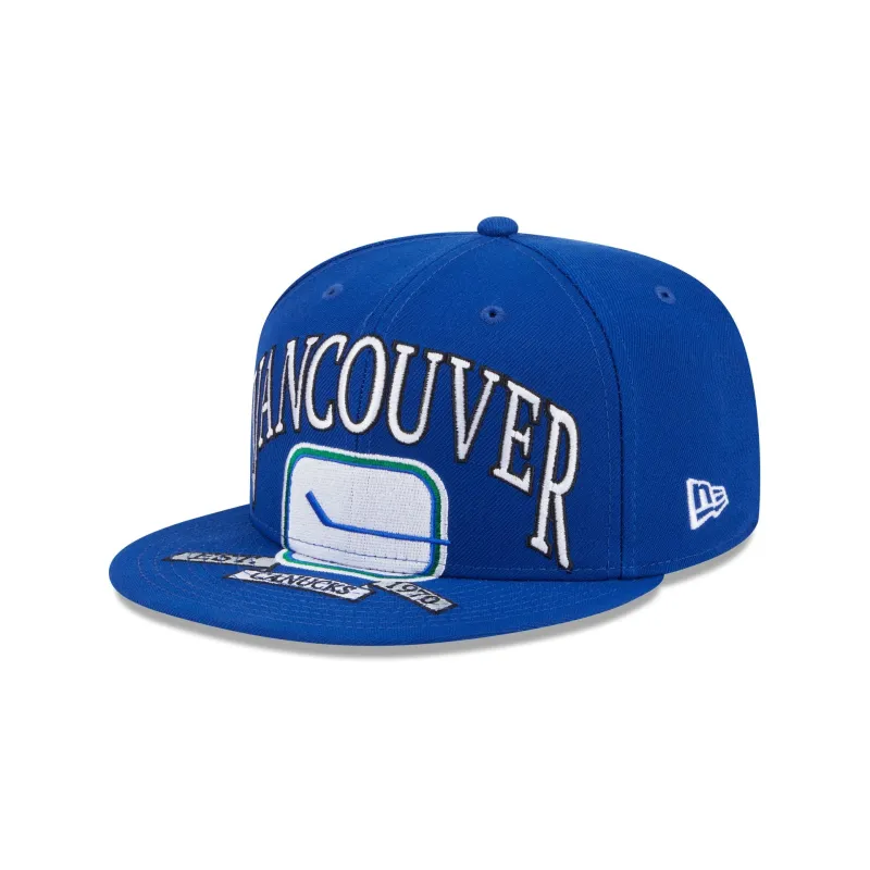 Vancouver Canucks Oversized 59FIFTY Fitted Hat sold by New Era